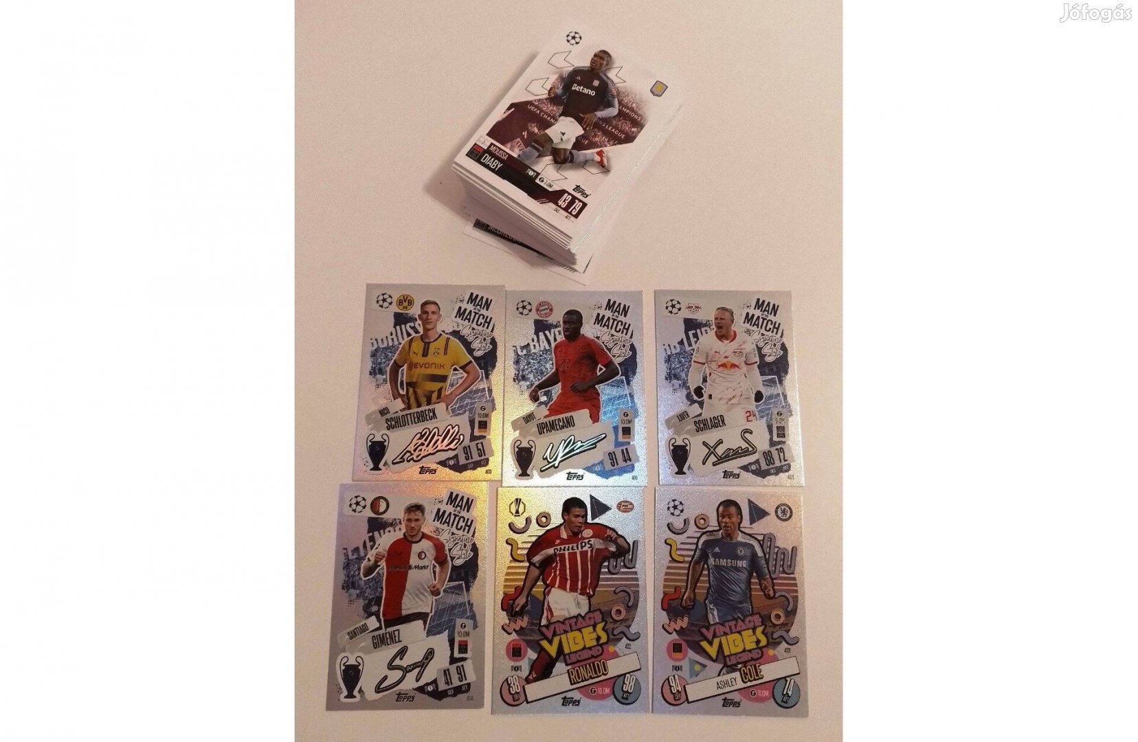 Topps Match Attax 2024/25 focis kártya csomag