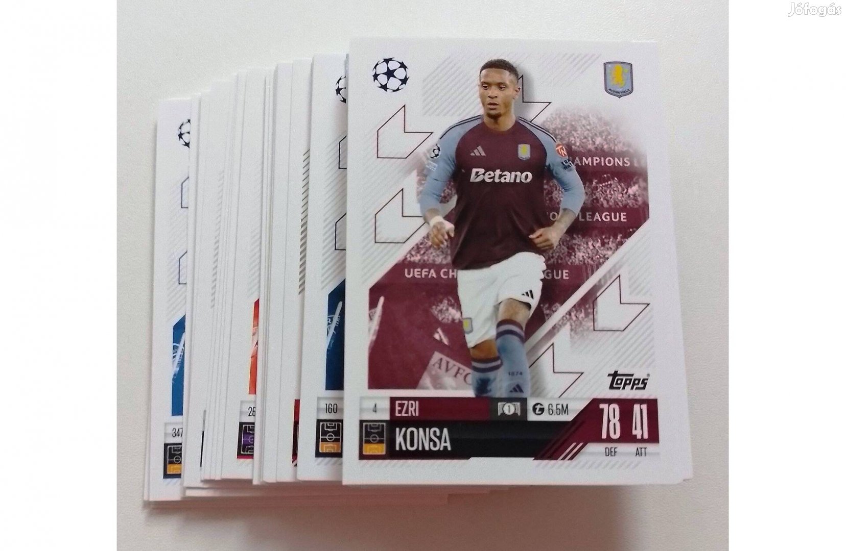 Topps Match Attax 2024/25 focis kártya csomag