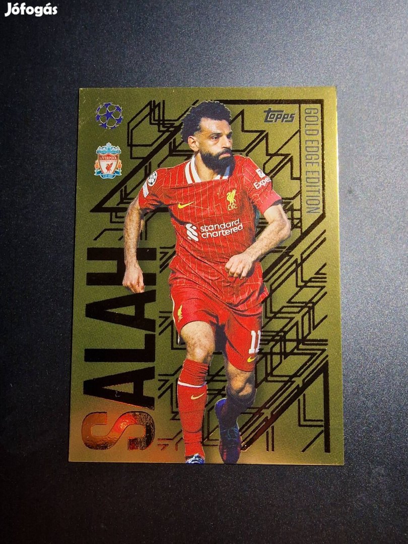 Topps Match Attax 2024 Golden Edge Salah