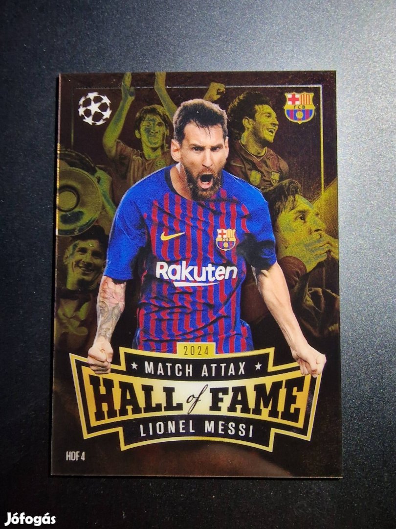 Topps Match Attax 2024 Hall of fame Messi