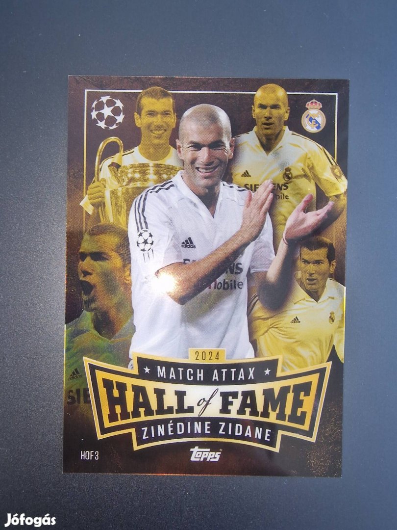 Topps Match Attax 2024 Hall of fame Zidane