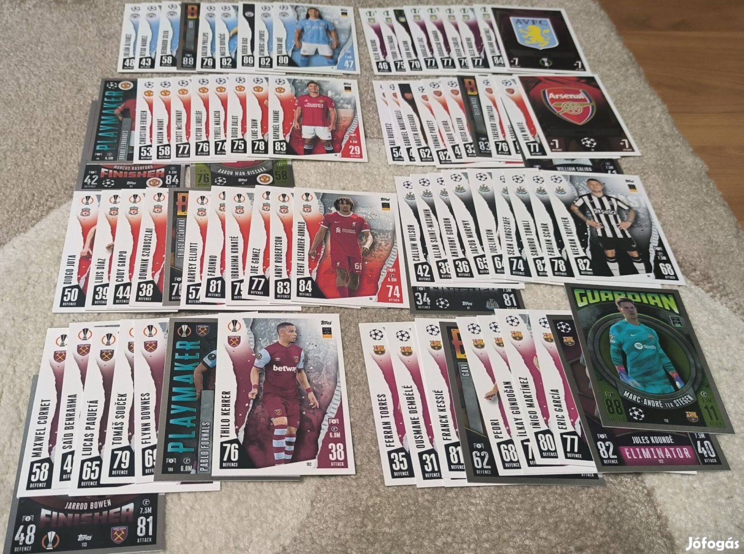 Topps Match Attax 23-24 focis kártyák Csomag 2