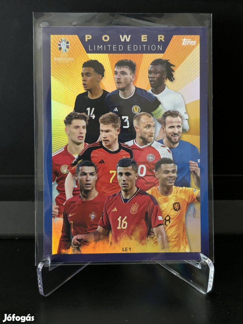 Topps Match Attax EURO 2024 Germany LE1 Power Limited Edition Kártya