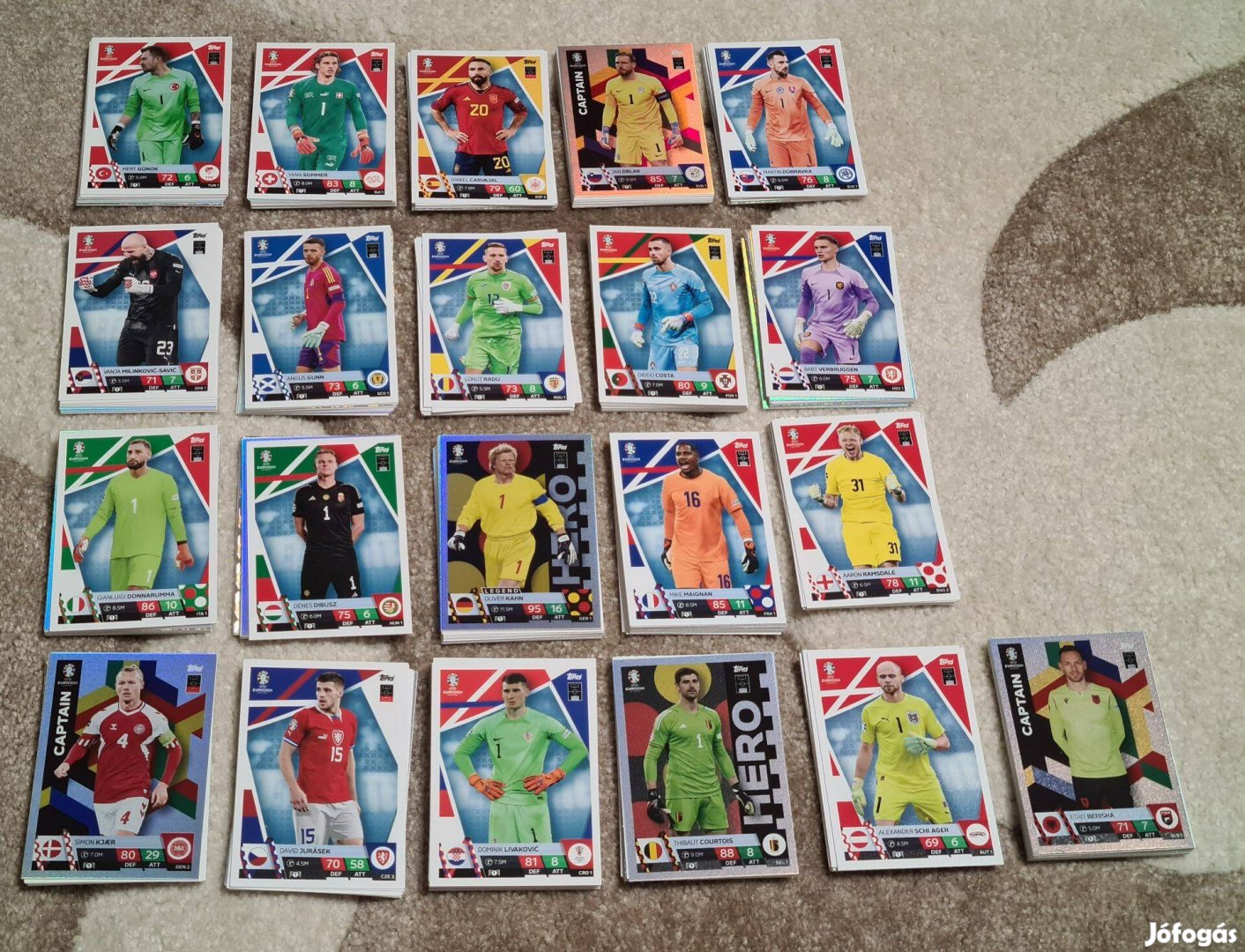 Topps Match Attax Euro 2024 Lot