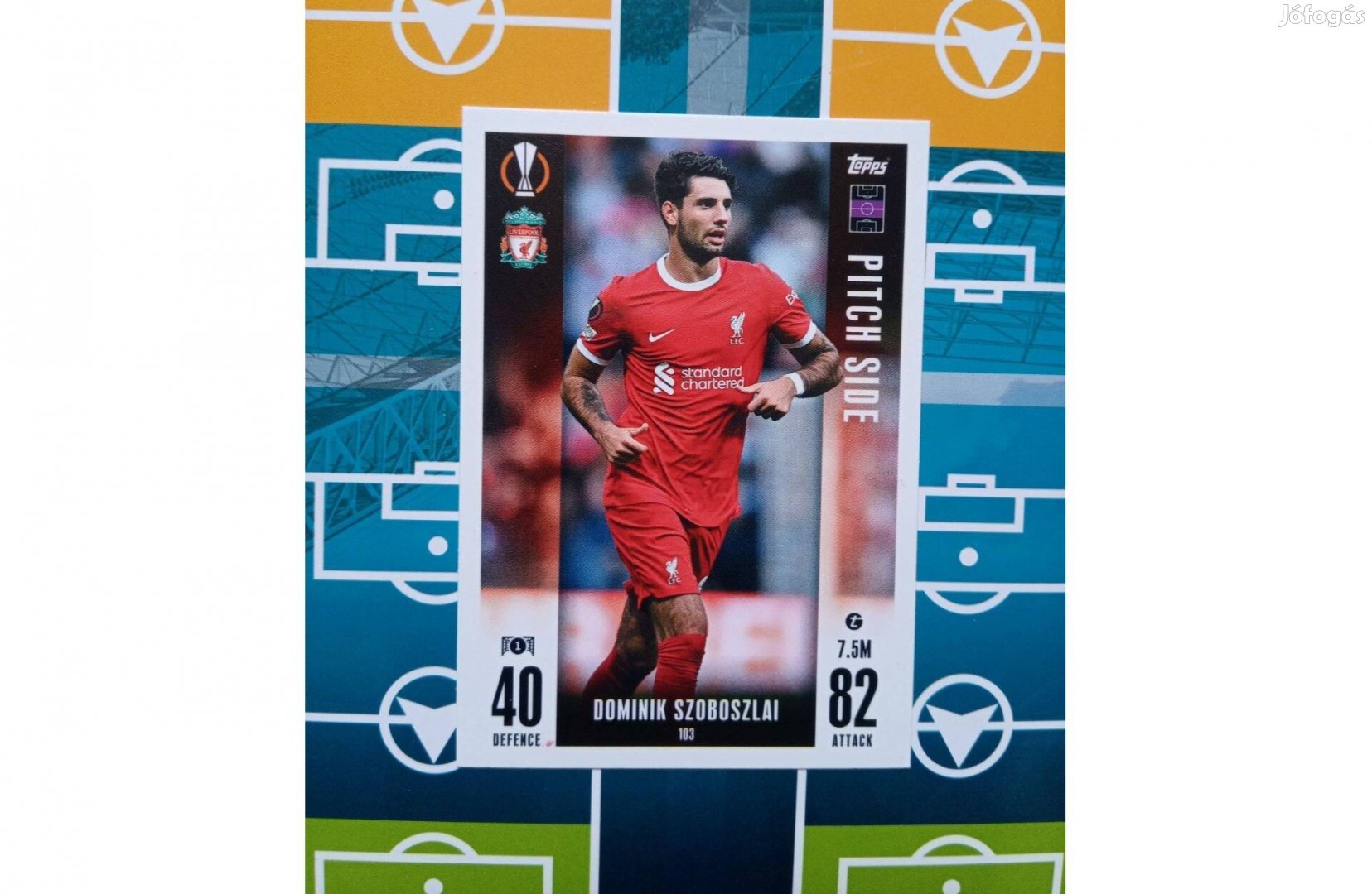 Topps Match Attax Extra 2023-2024 Szoboszlai Dominik kártya