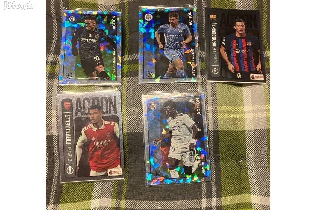 Topps Merlin 97, 98 Action kártya válogatás