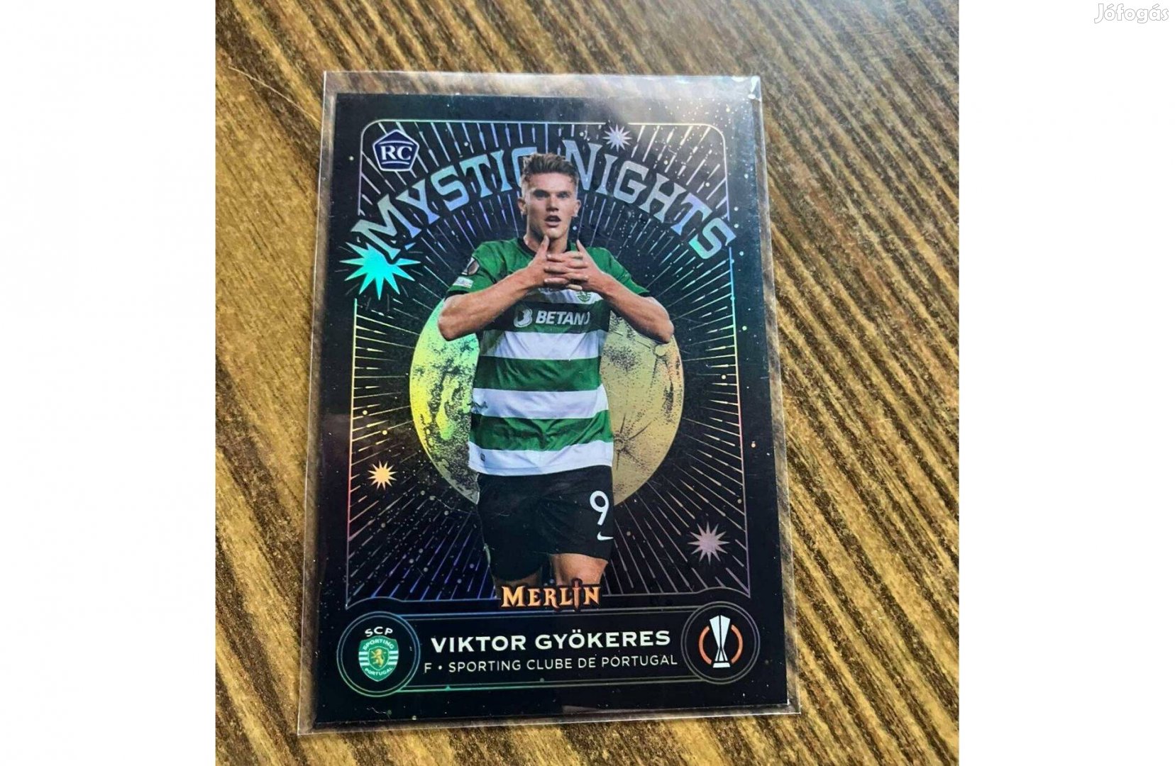 Topps Merlin Chrome 2023/24 - Gyökeres Viktor - Mystic Nights