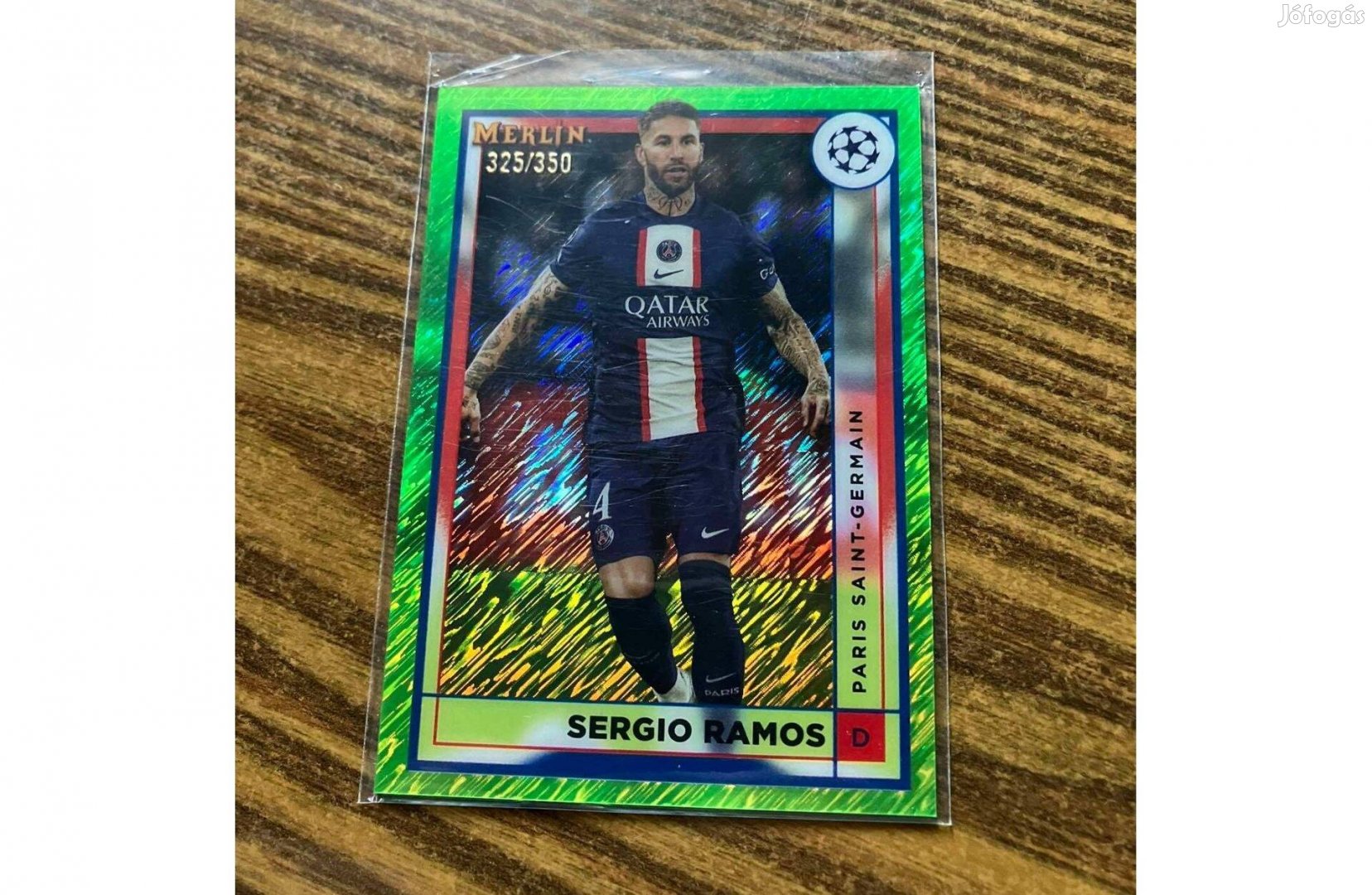 Topps Merlin Chrome 23 - Sergio Ramos /350 - PSG