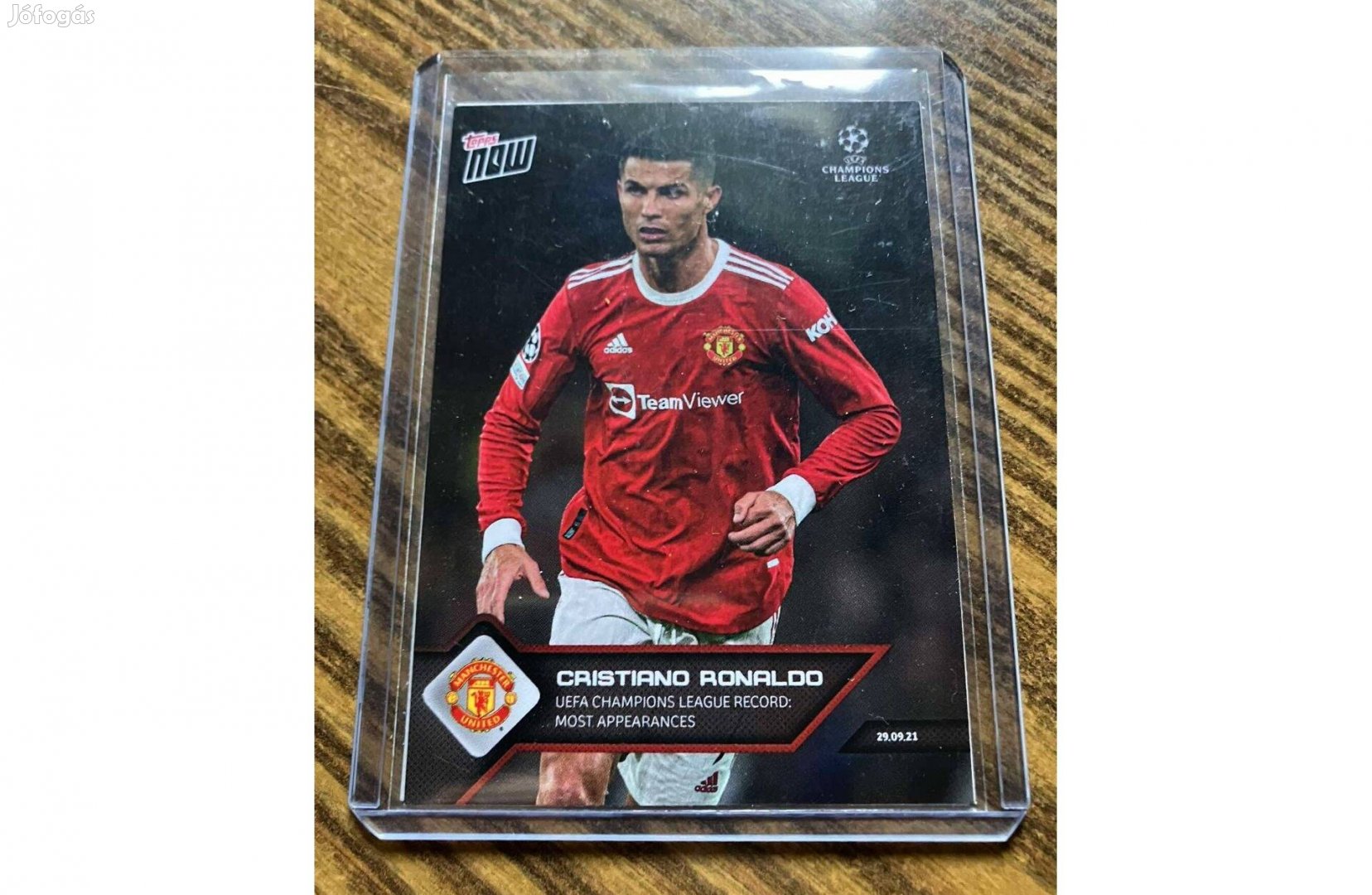 Topps Now UCL 2021/2022 - Cristiano Ronaldo - Manchester United