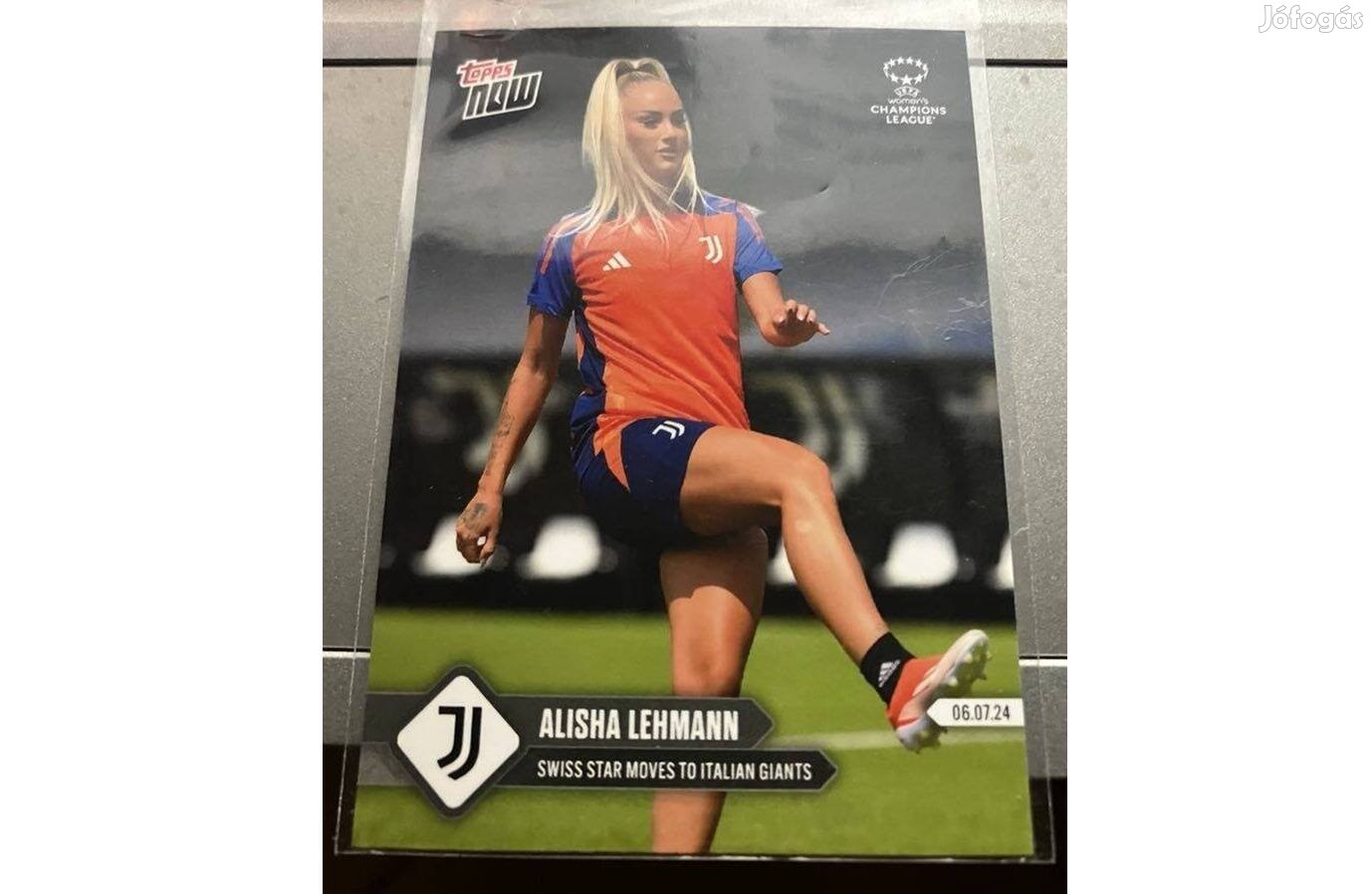 Topps Now Uwcl 23/24 - Alisha Lehmann - Juventus