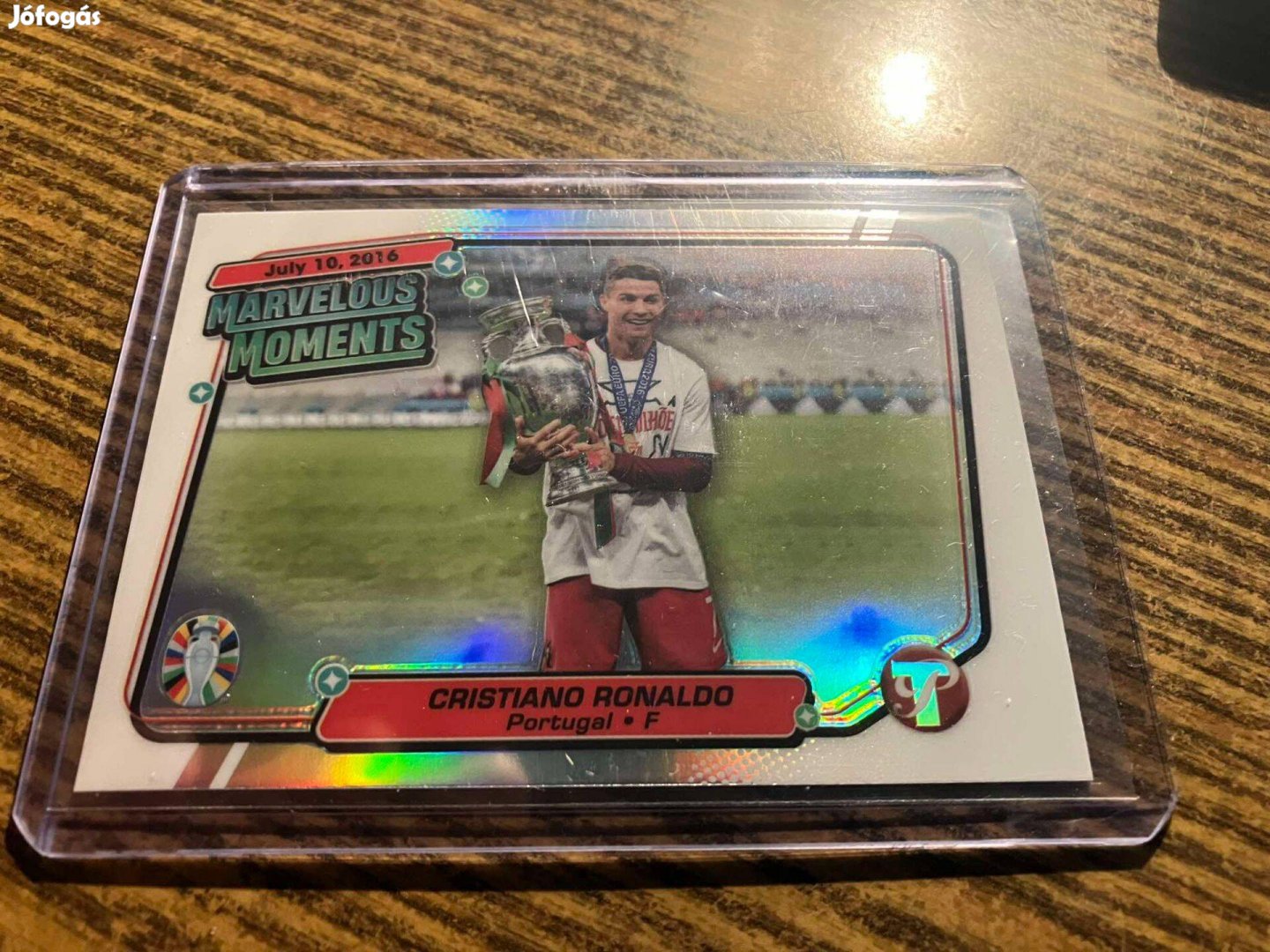 Topps Pristine Road to Euro 24 - Cristiano Ronaldo - Marvelous Moments