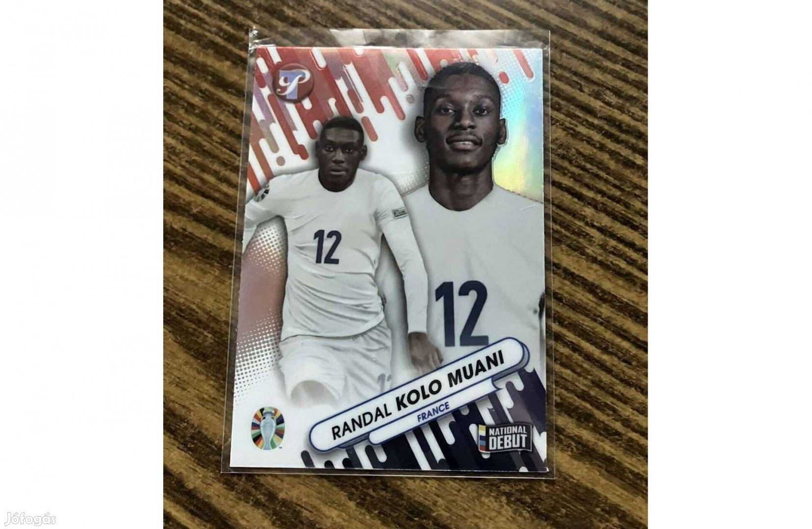 Topps Pristine Road to Euro 24 - National Debut - Randal Kolo Muani -