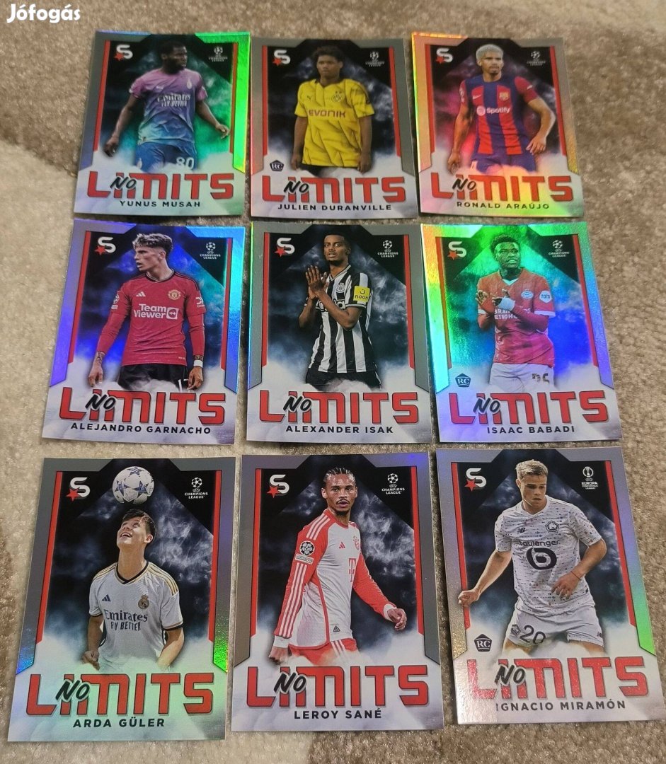 Topps Superstars 23-24 No Limits Lot