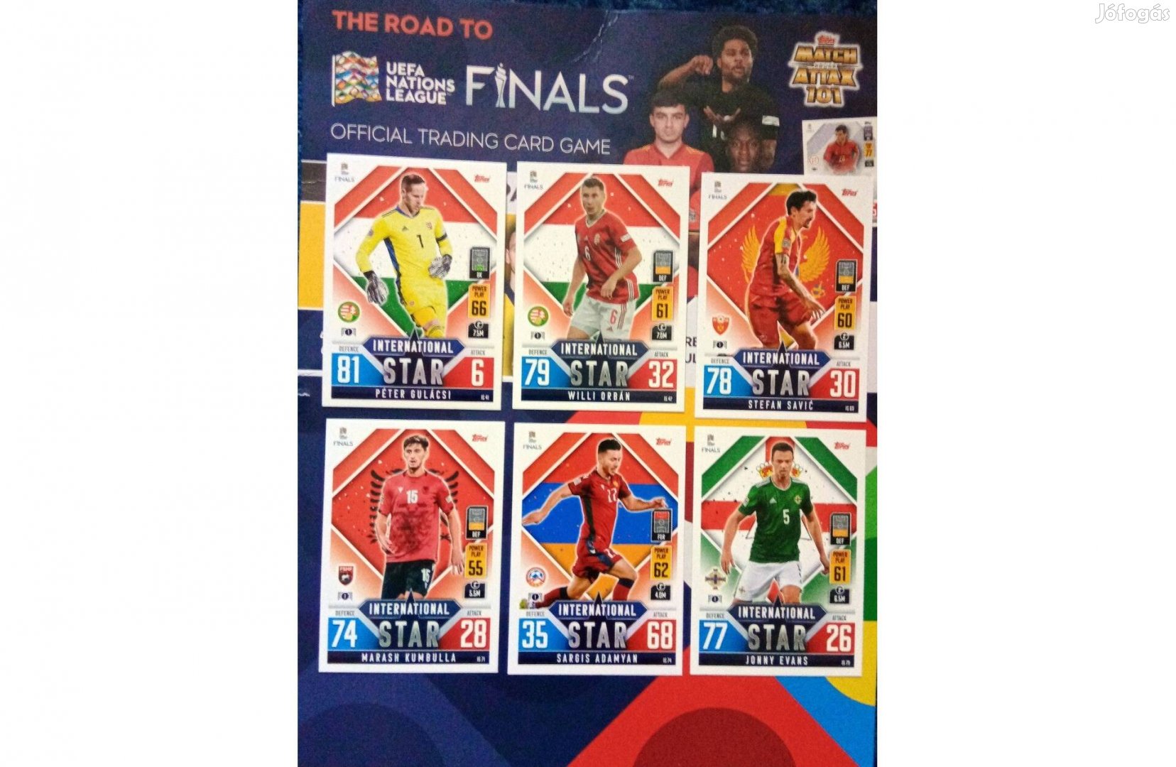 Topps The Road to UEFA Nations League Finals 2022-2023 kártya