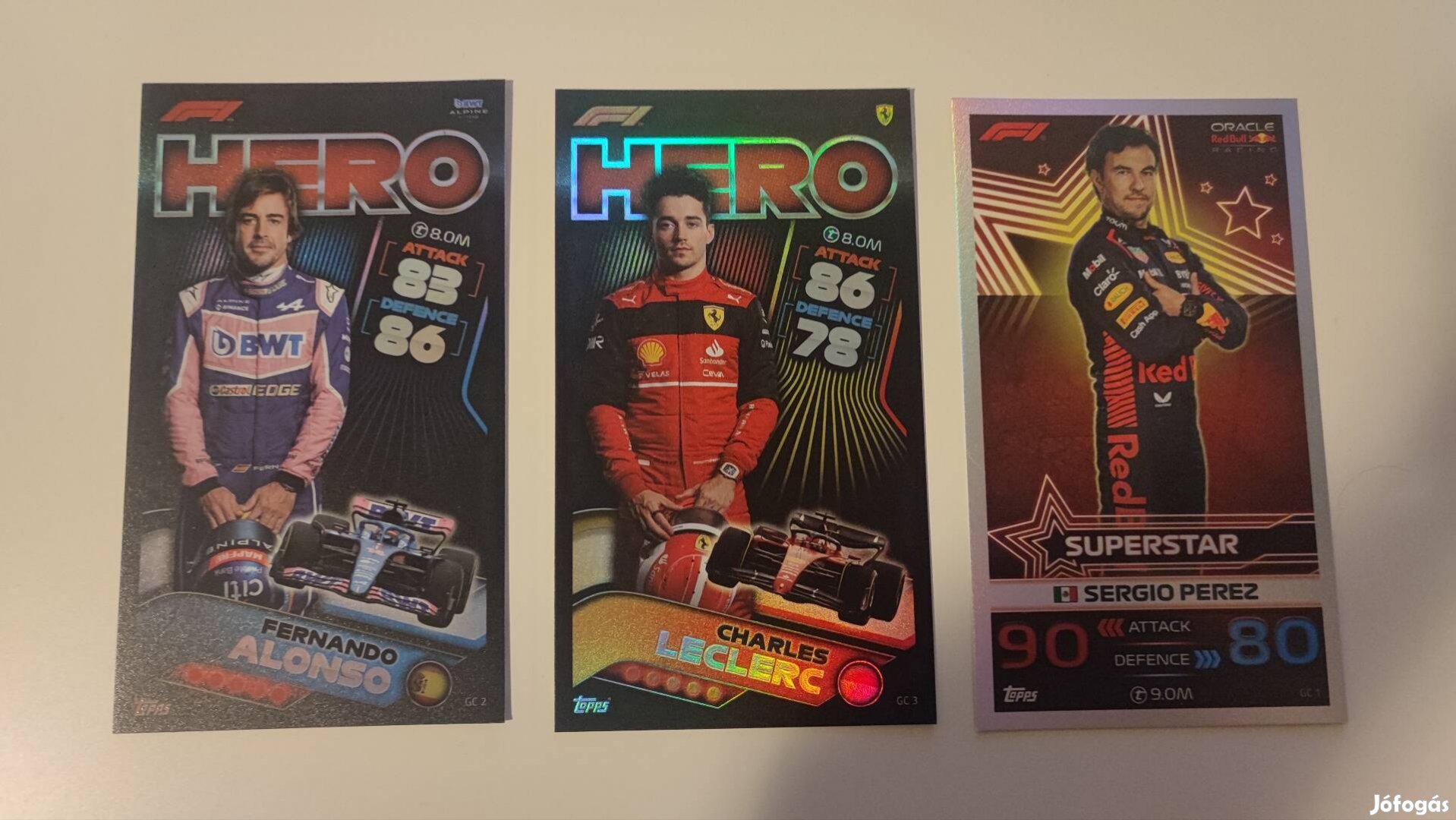 Topps Turbo Attax 2022 és 2023 XXL kártyák