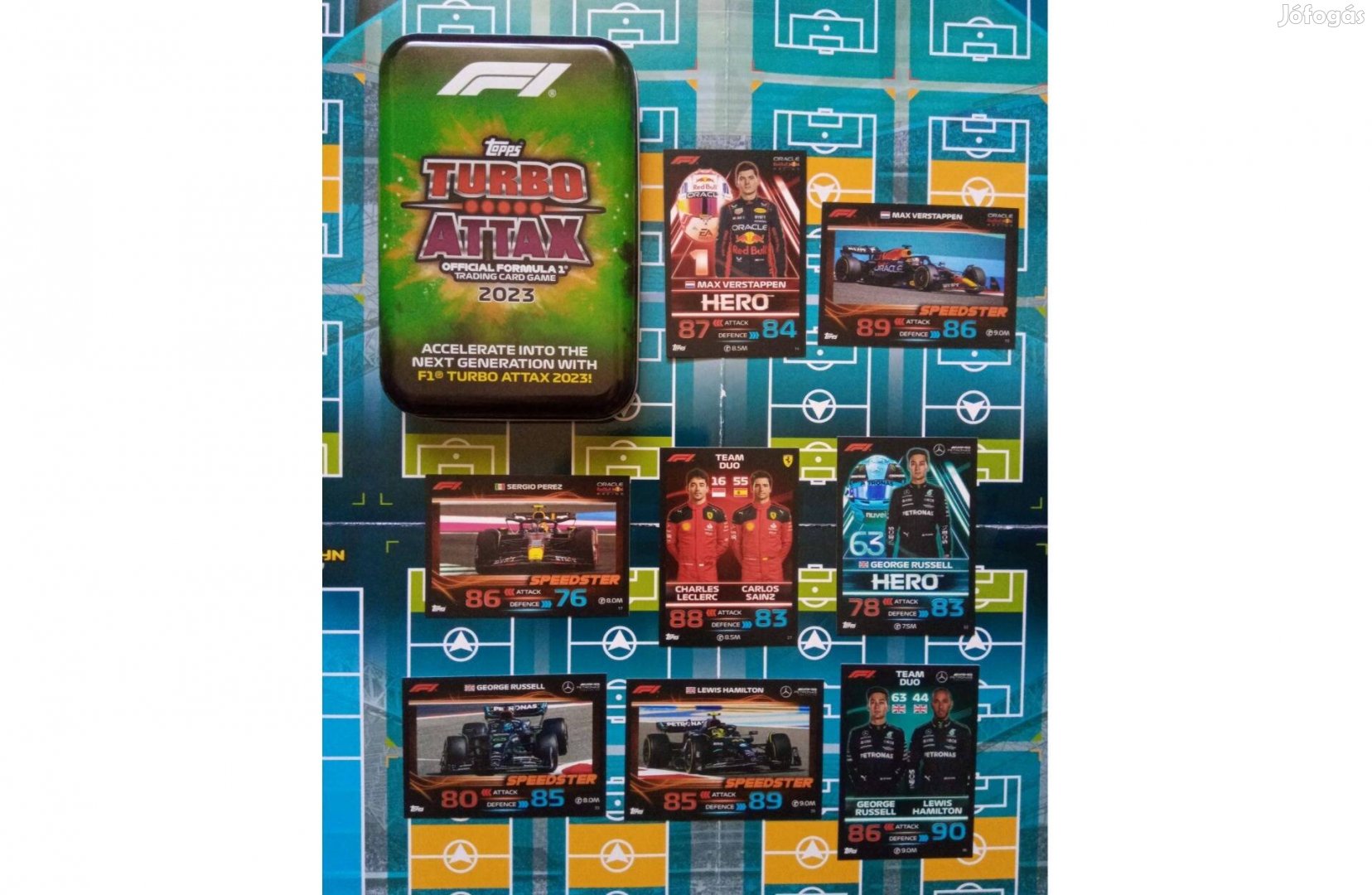 Topps Turbo Attax Formula 1 2023 kártya