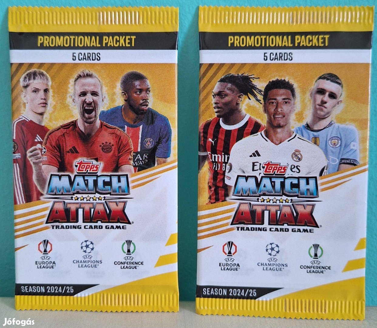 Topps UCC Match Attax focis kártya csomagok 2024/25