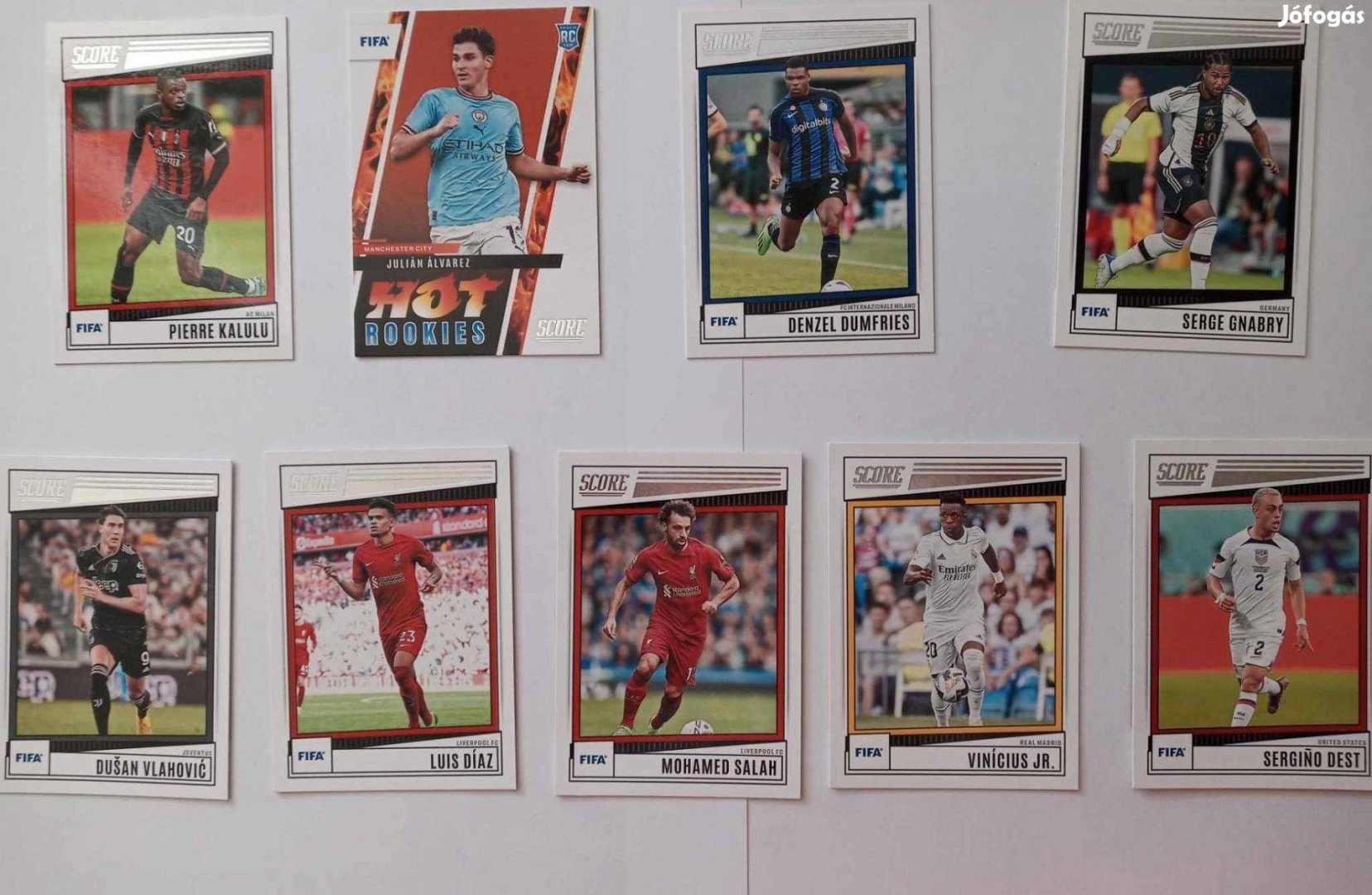 Topps és Panini prémium kártyák több szériából