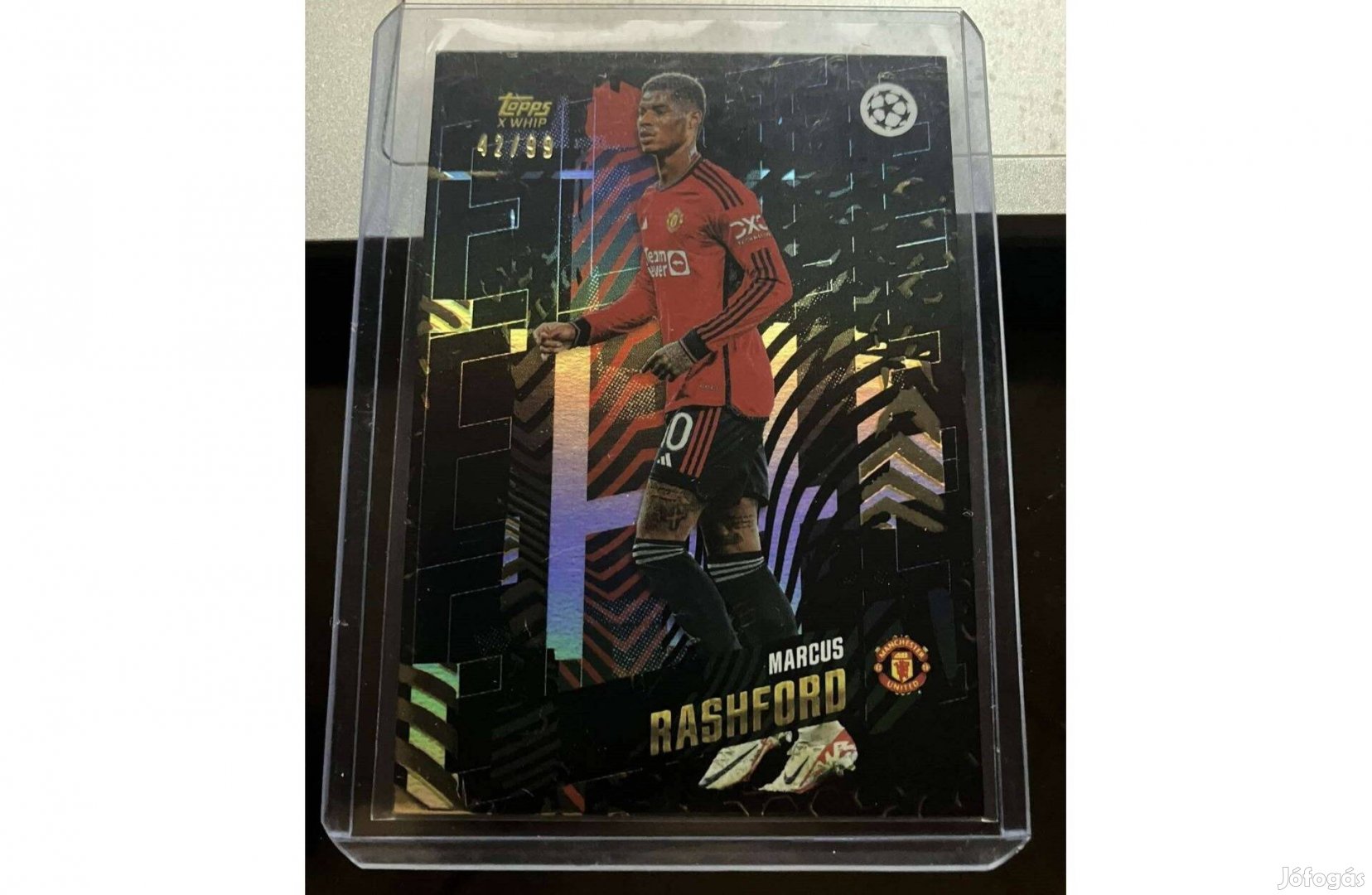 Topps x Whip Gold 2023/24 - Marcus Rashford Limited /99