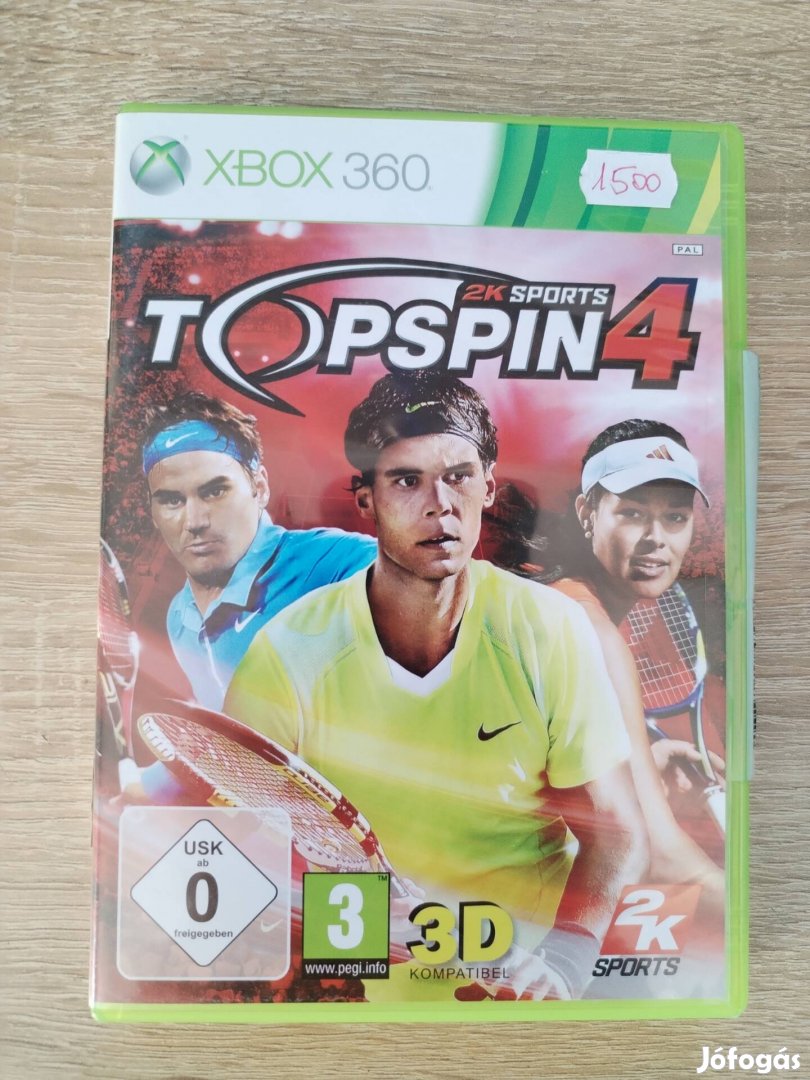 Topspin 4 Xbox 360 játék 