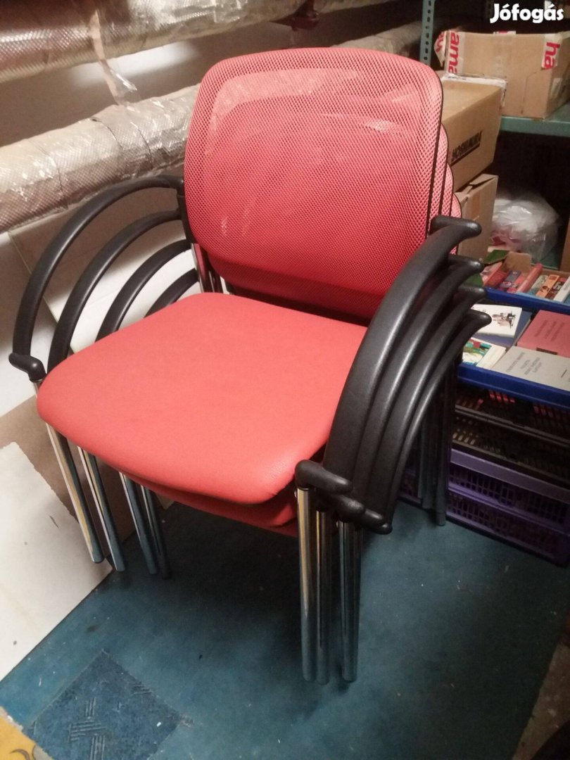 Topstar hálós, egymásba rakható szék, irodai szék, íróasztal szék