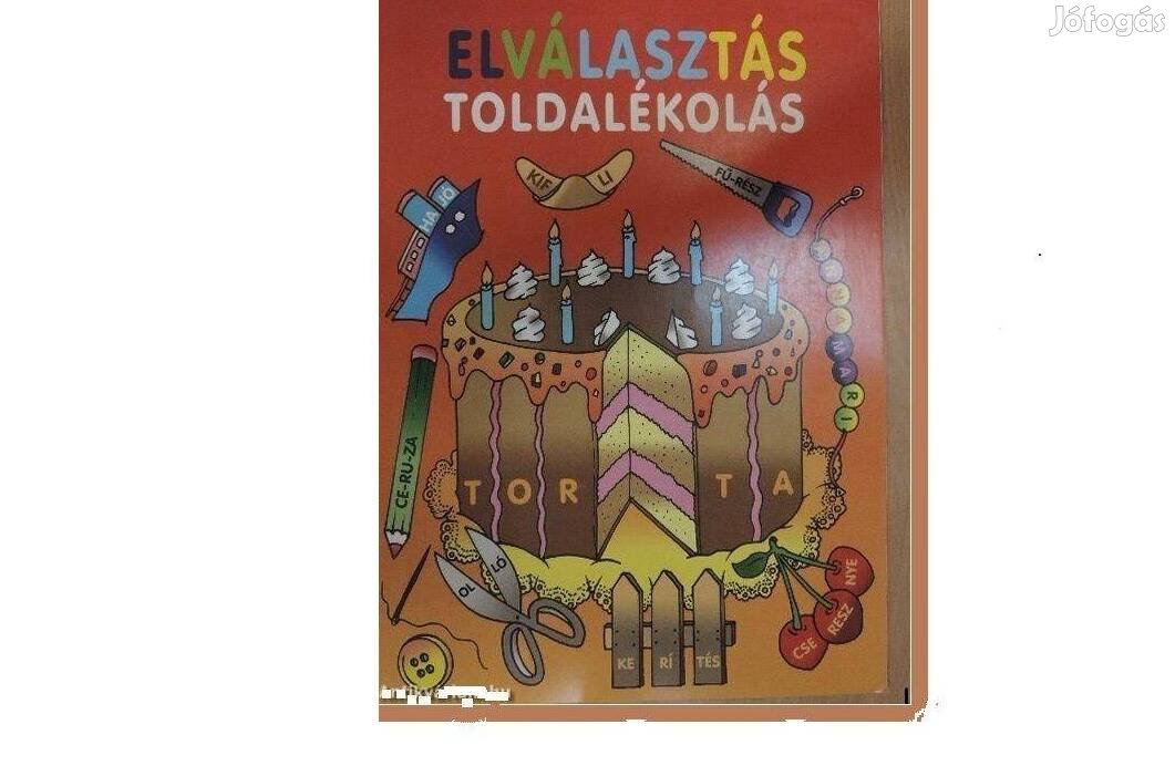 Tor-ta, új könyv, Elválasztás, toldalékolás