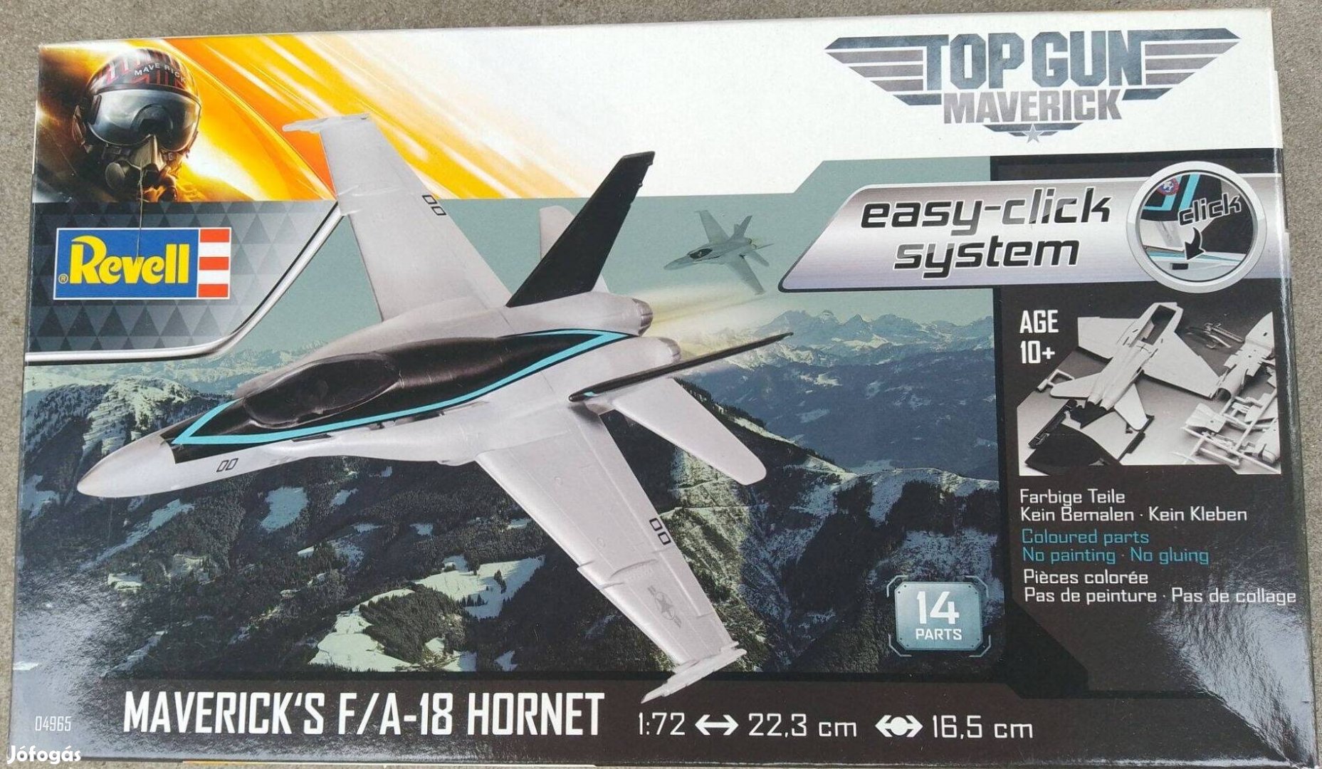 Töredékáron Új Revell Top Gun Maverick's F/A-18 Hornet vadászrepülő