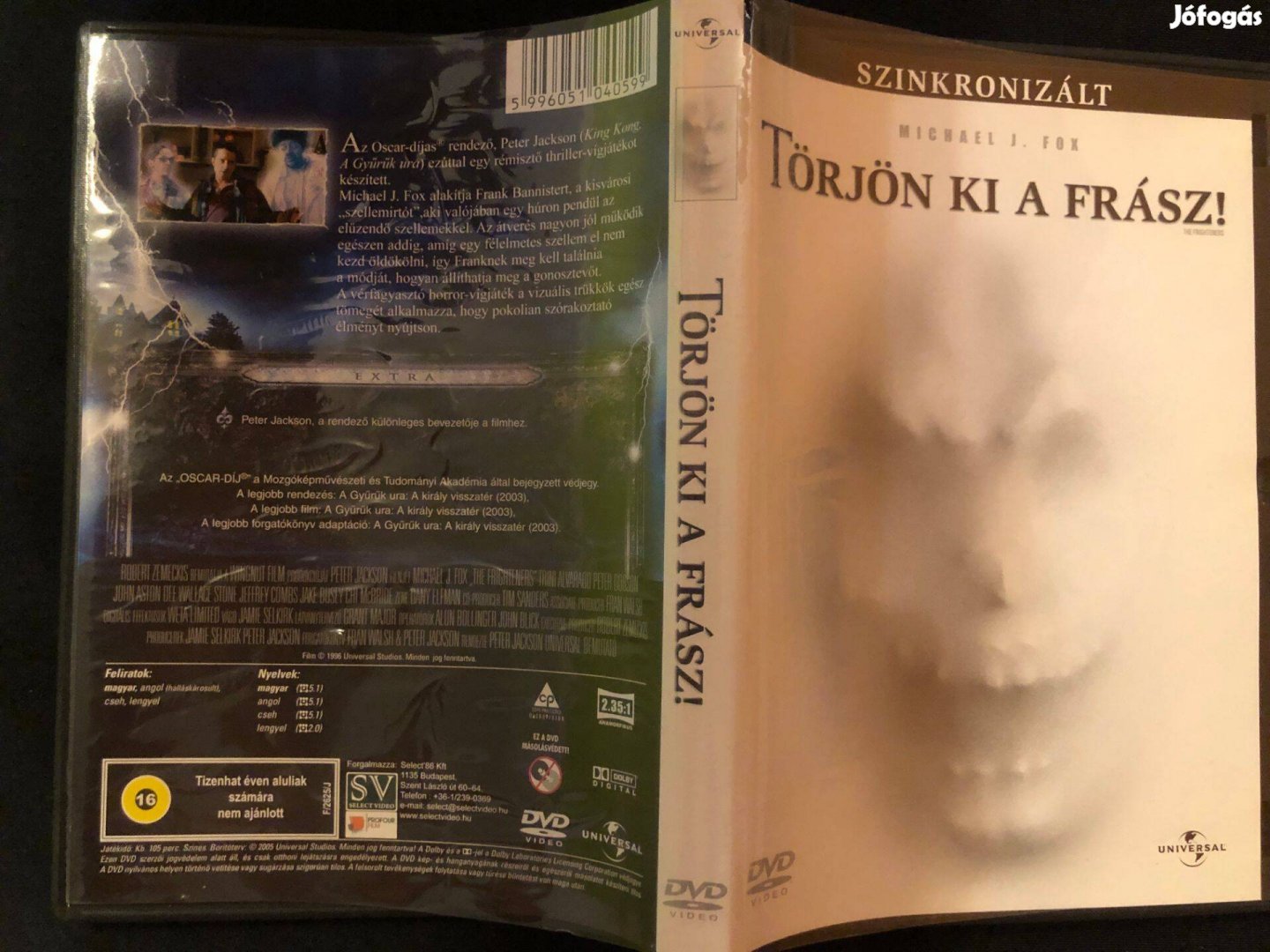 Törjön ki a frász (szinkronizált, Michael J. Fox, Trini Alvarado) DVD