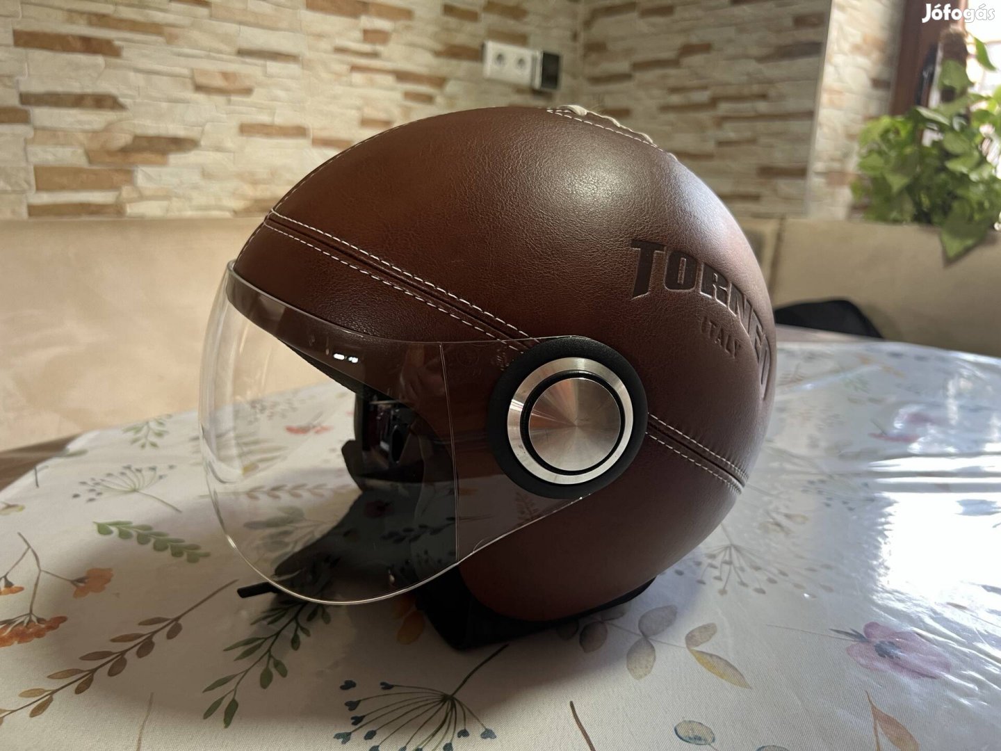 Torneo Italy retrós robogó sisak 