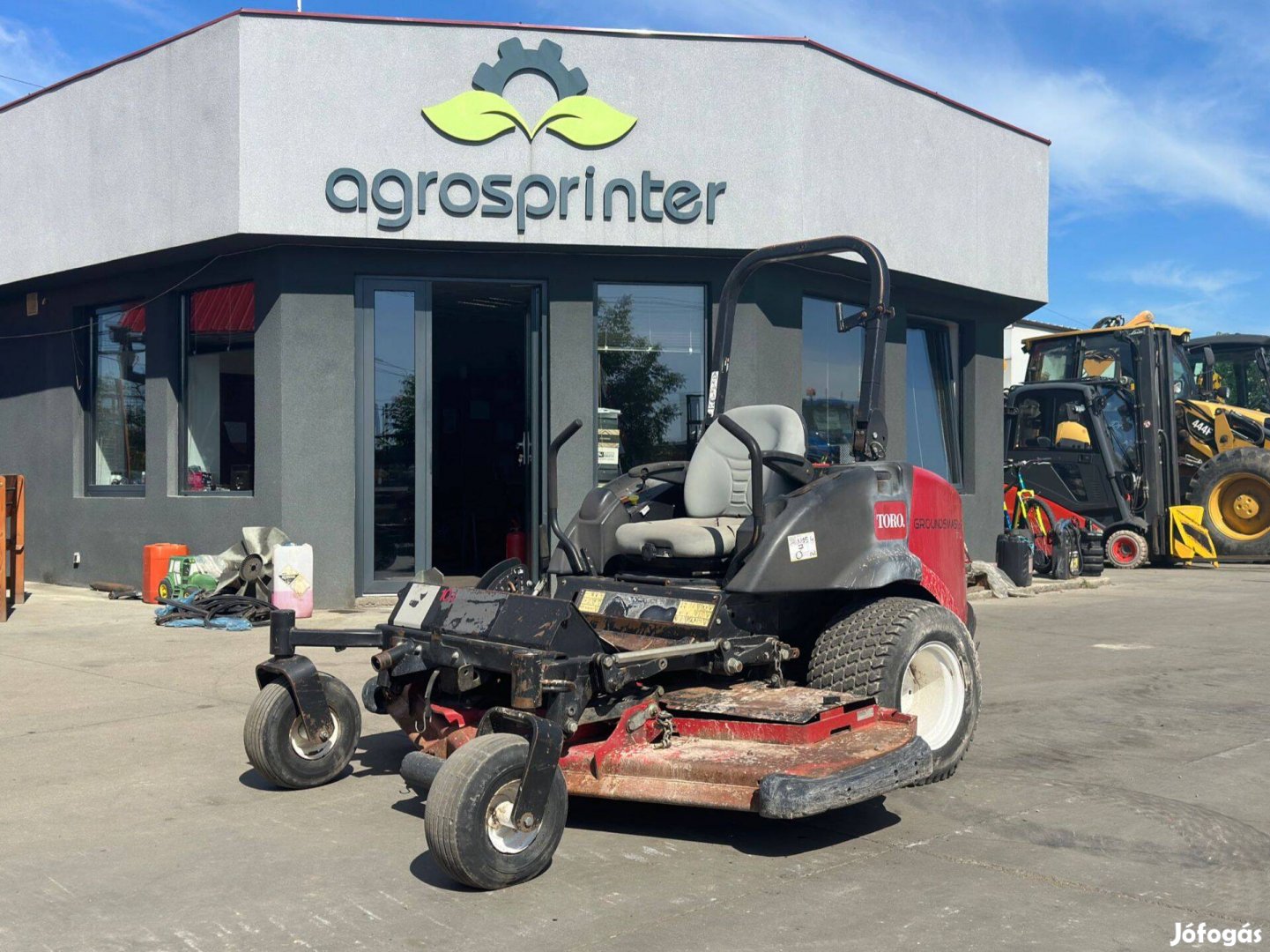 Toro Groundmaster 7210 önjáró fűnyiró