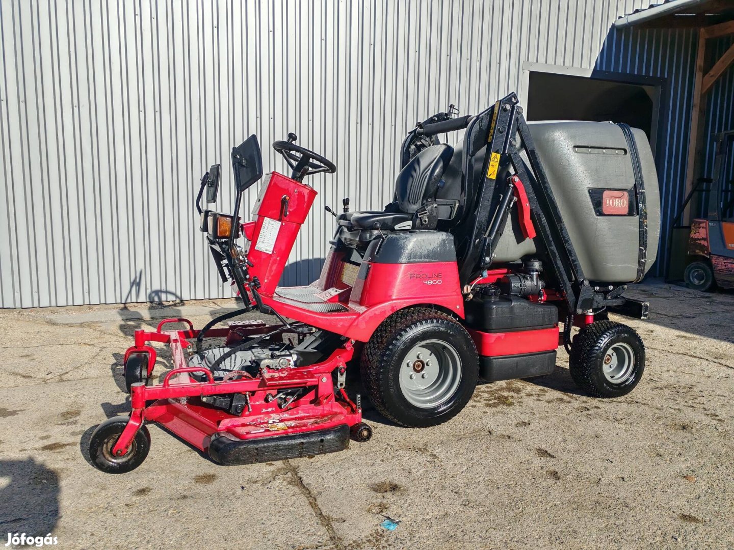 Toro PLH800 fűgyűjtős fűnyíró magasürítésű yanmar 26le John deere 