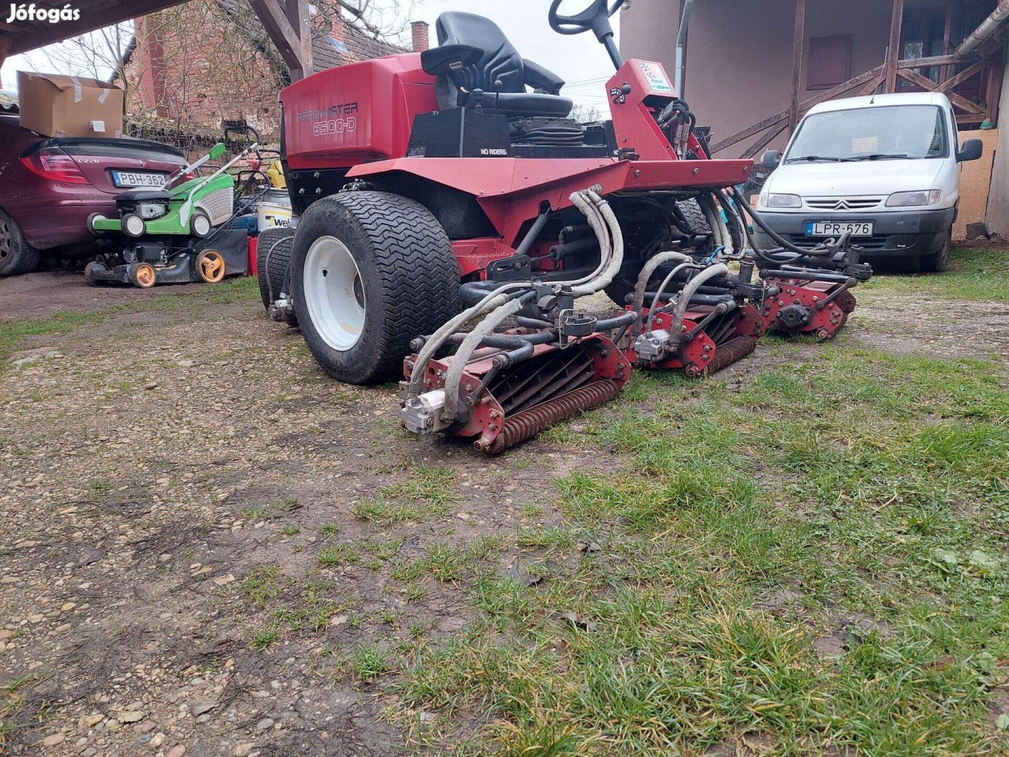 Toro Reelmasteer 6500D hengerkéses fűnyírótraktor