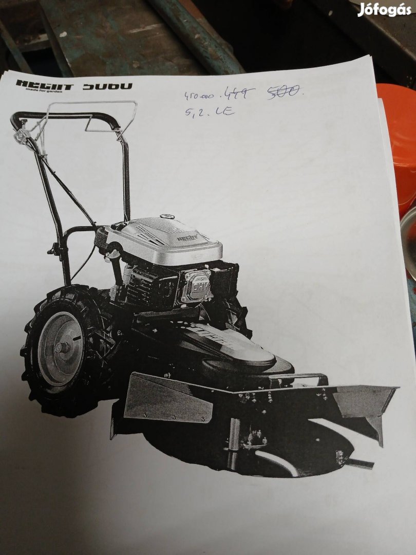 Toro nagyteljesitményü kaszálógép