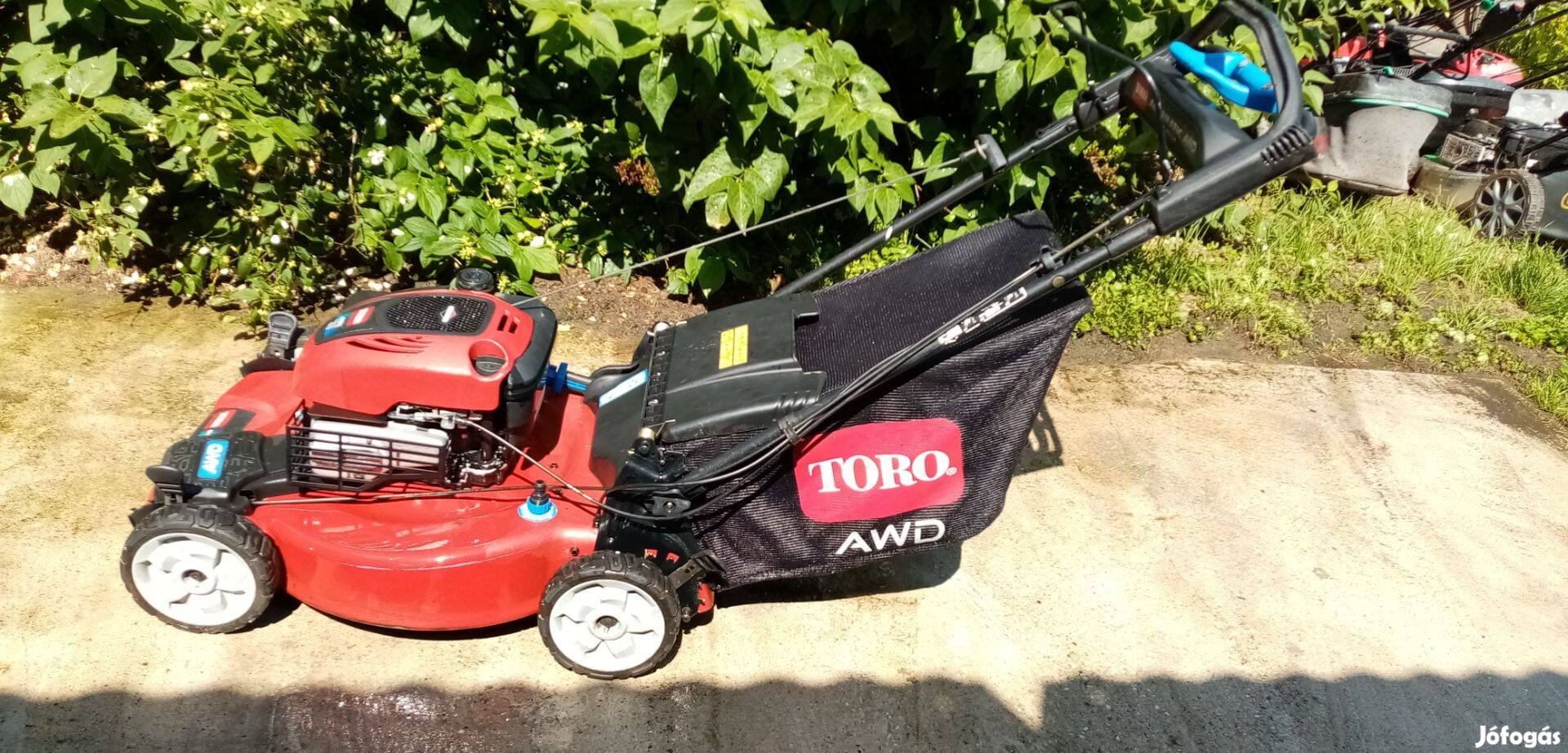 Toro önjáró fűnyíró AWD
