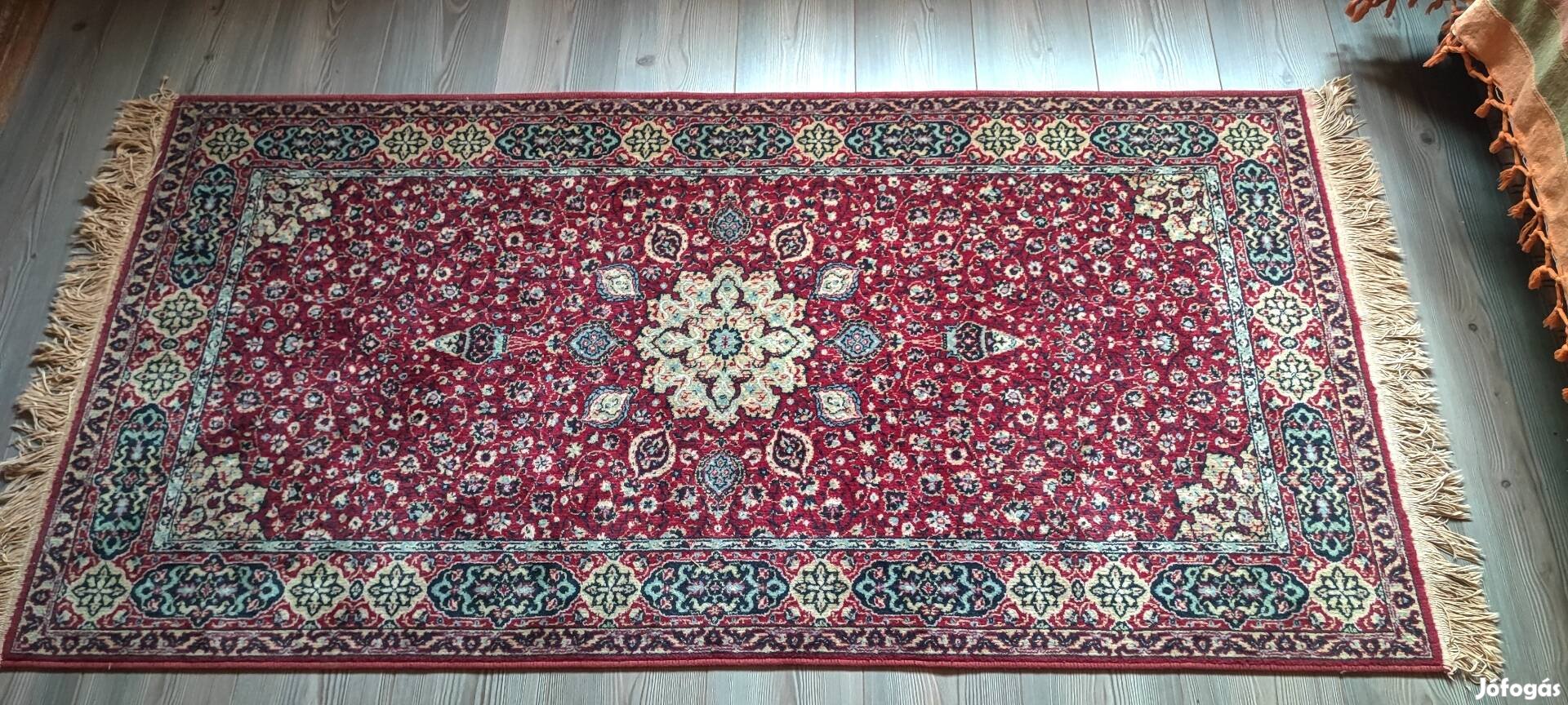 Török gyapjú perzsa szőnyeg 195x90