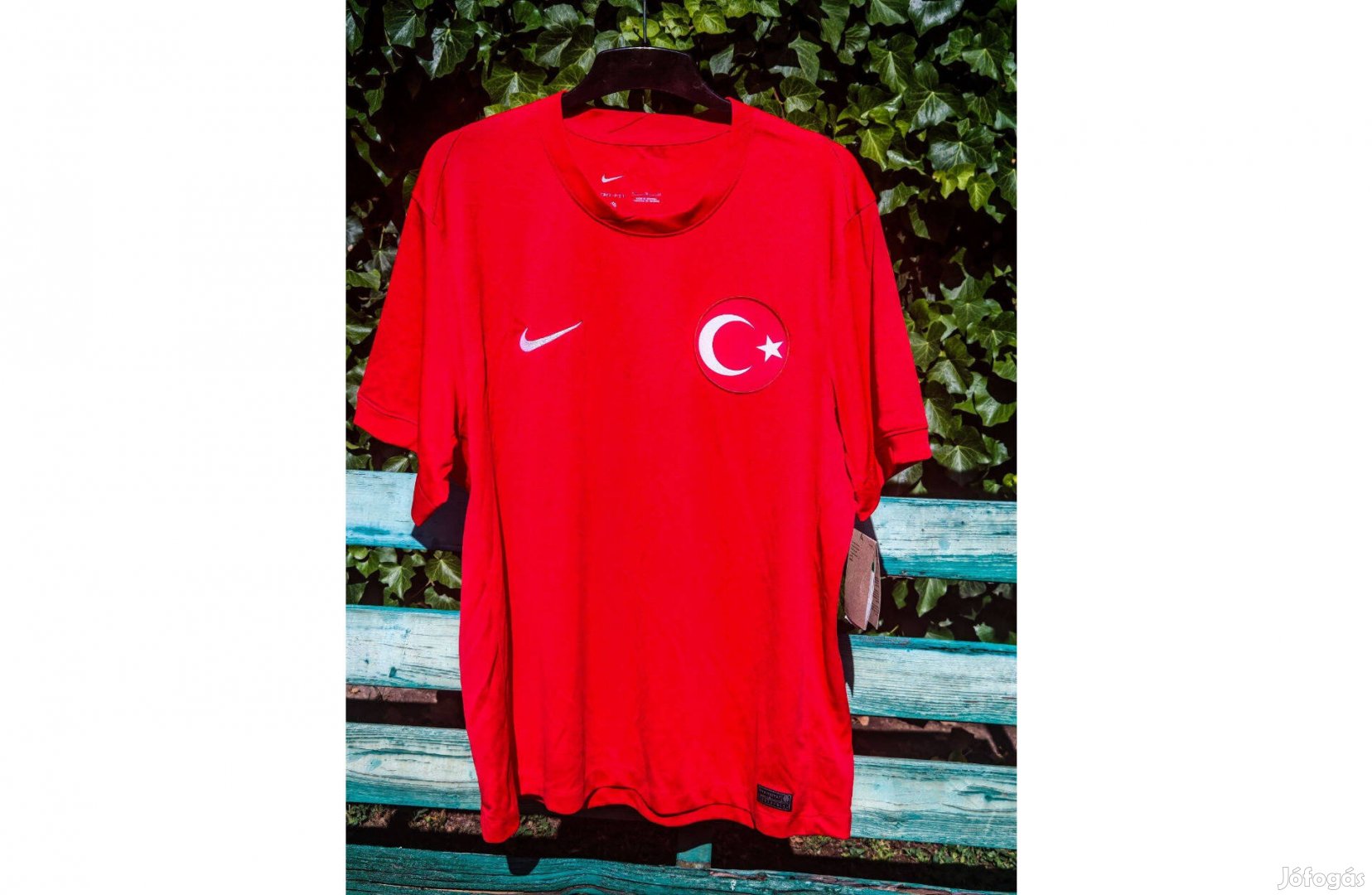 Török válogatott eredeti piros Nike 2024-25 mez XL