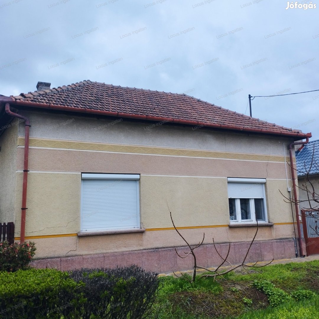 Törökszentmiklóson városközpontban családi ház eladó