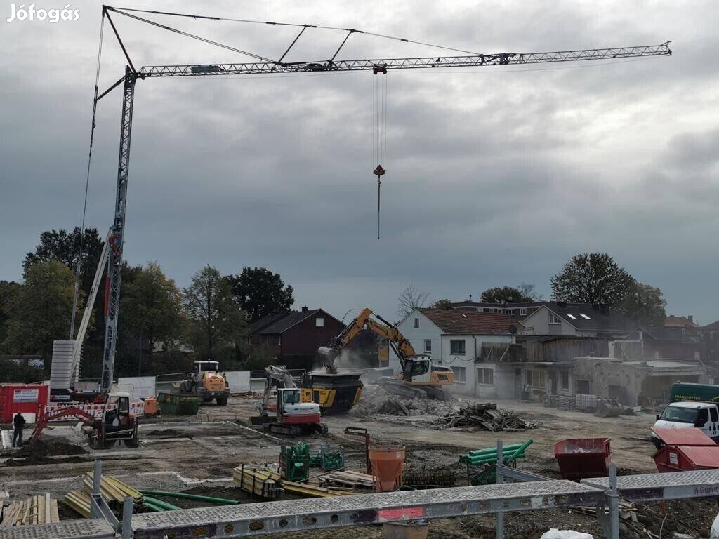 Toronydaru, daru önépítő Terex CBR 40-H