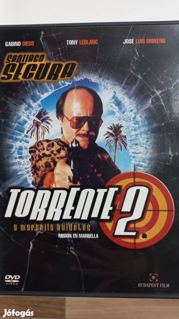 Torrente 1,2,3,4 DVD-n eladó!