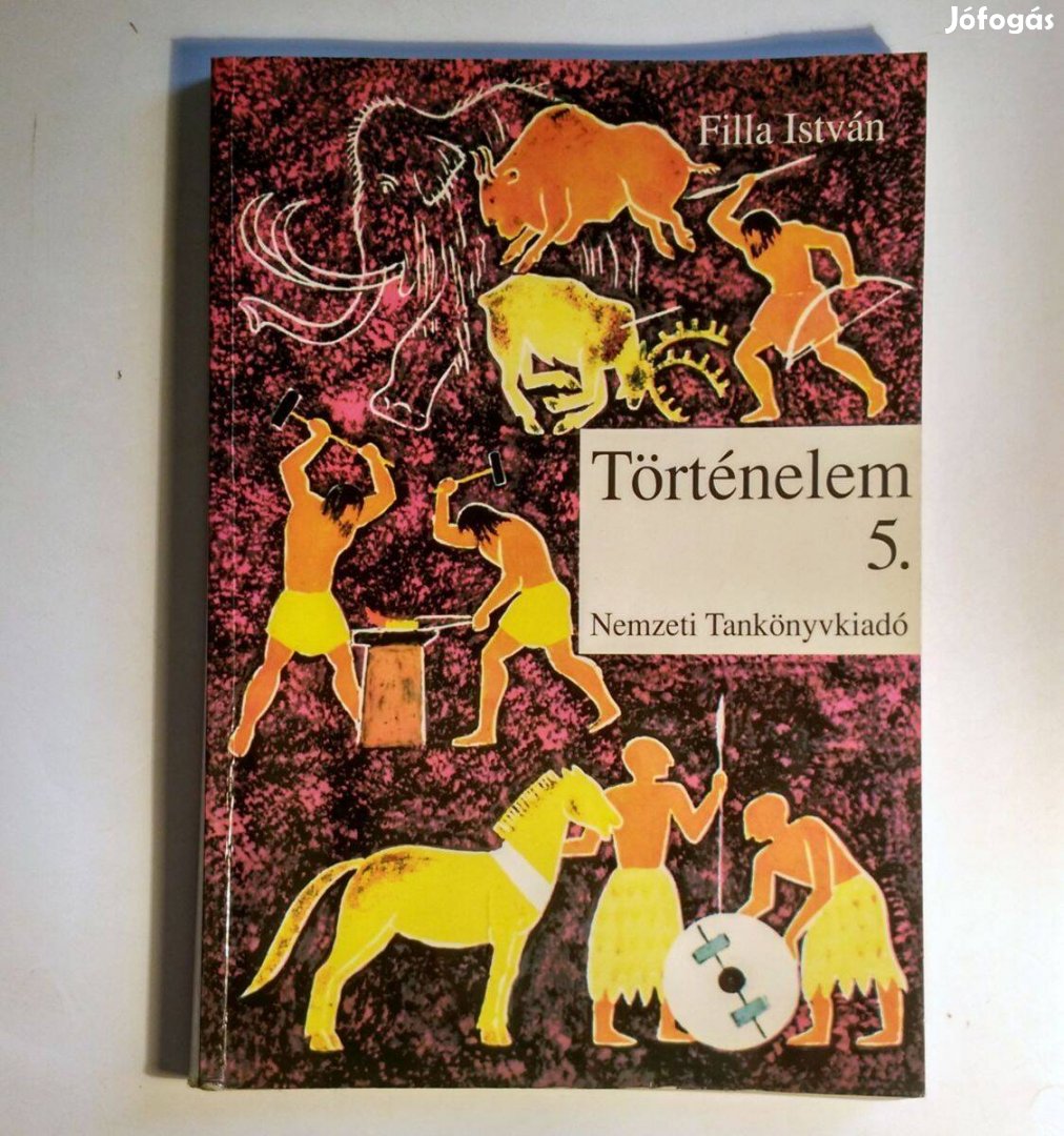 Történelem 5. (Filla István) 1996 (7kép+tartalom)