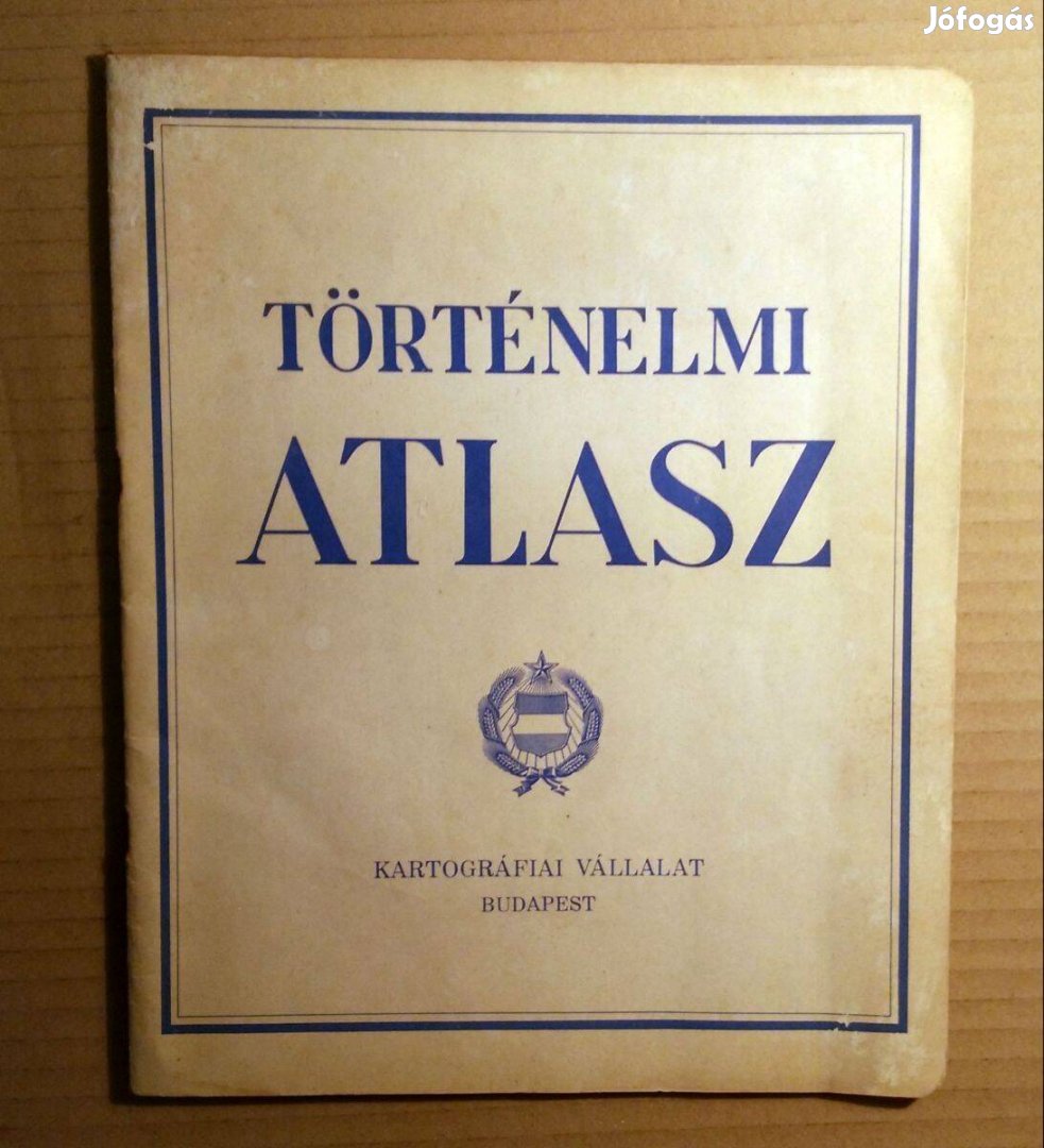 Történelmi Atlasz (1964) 5.kiadás (5kép+tartalom)