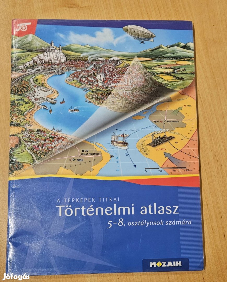 Történelmi atlasz 5-8 oszt.(Mozaik)