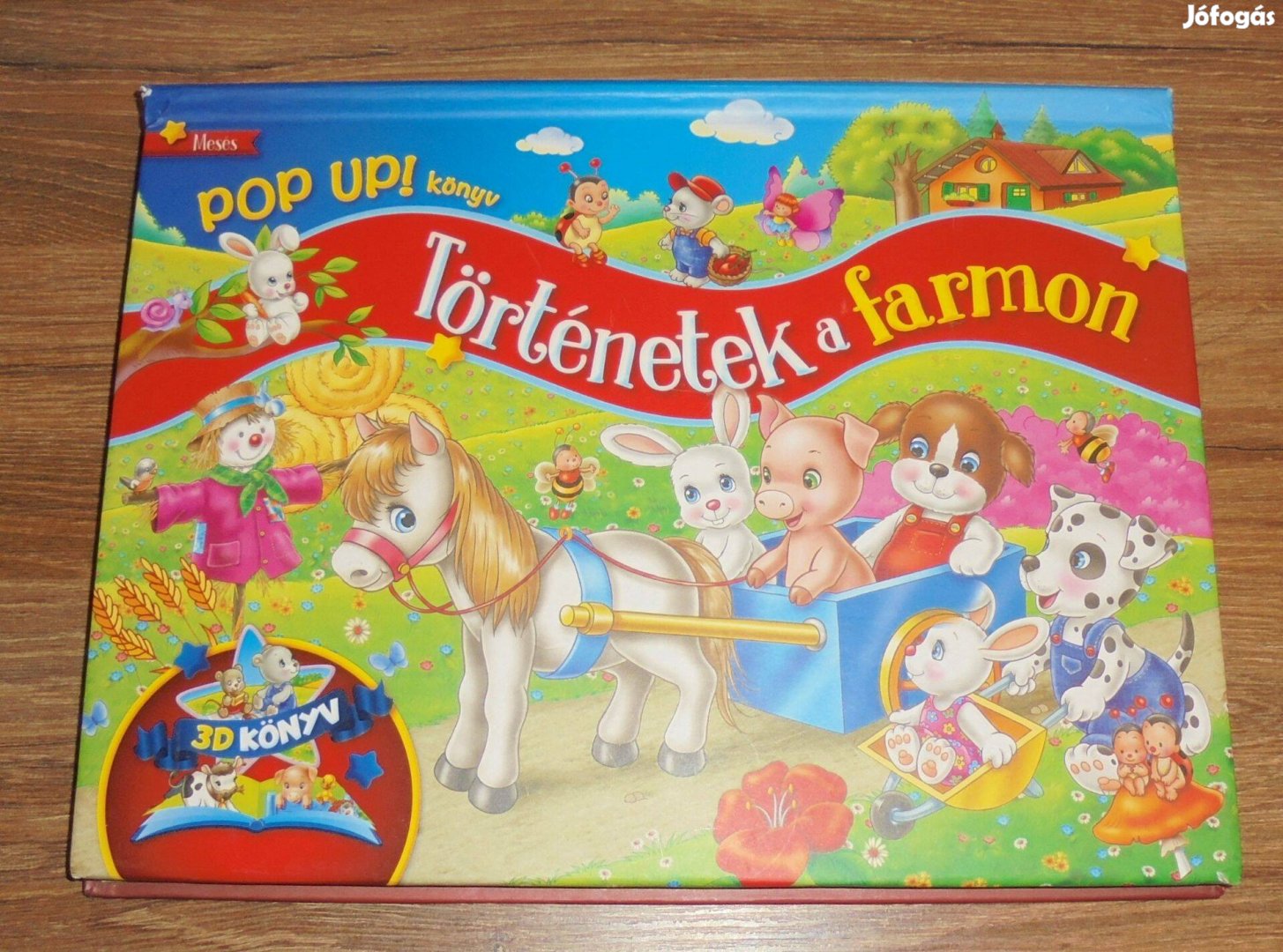 Történetek a farmon - 3D - Mesés POP UP! könyv