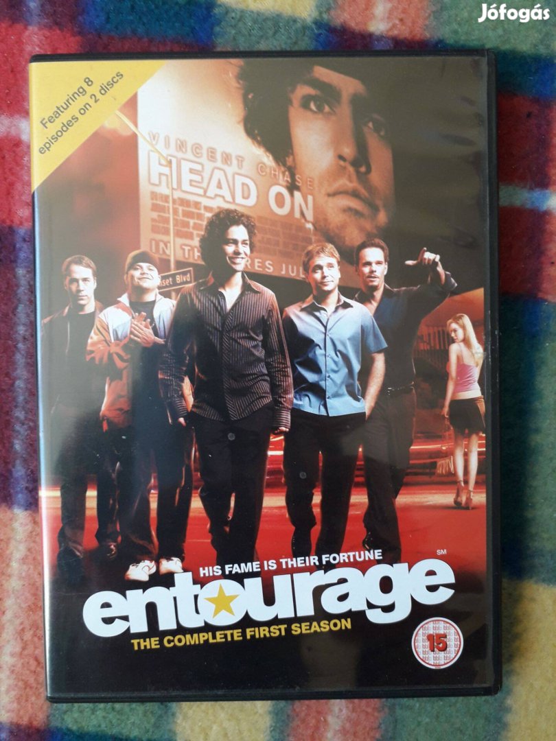 Törtetők Entourage TV sorozat Első évad DVD Angol