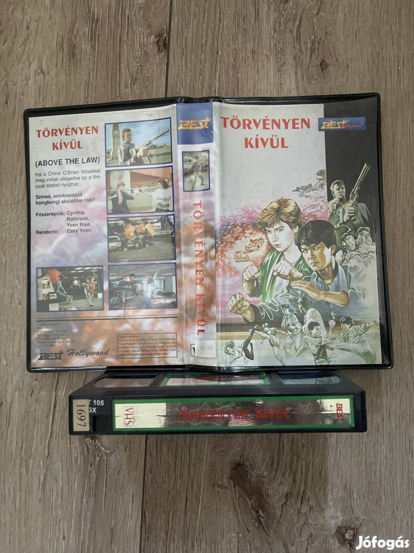 Törvényen kívűl vhs 