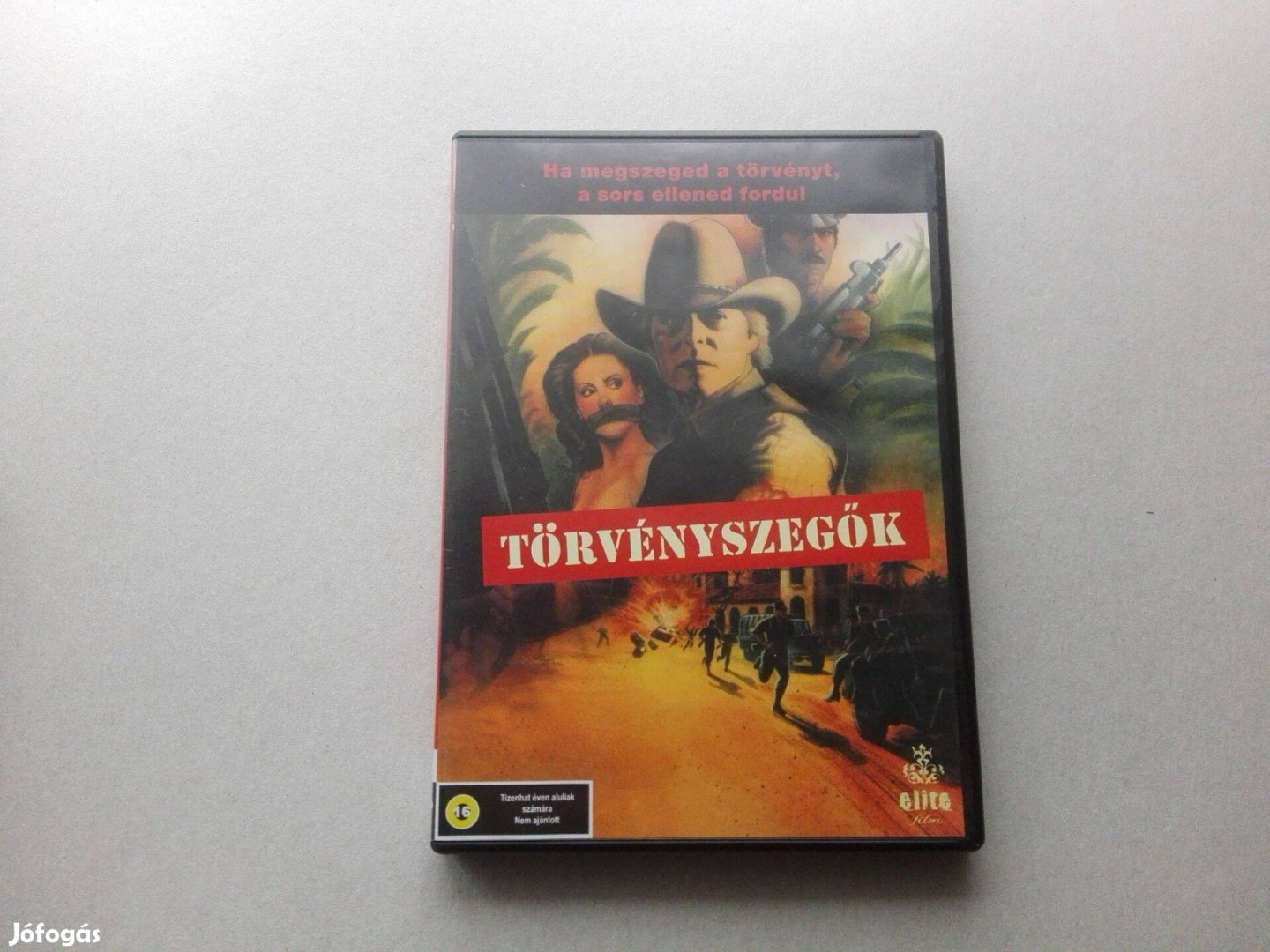 Törvényszegők c.teljesen új, magyar nyelvű DVD film eladó