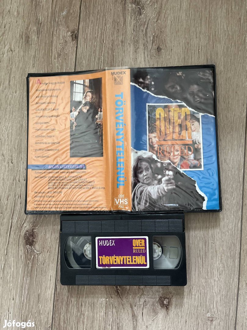 Törvénytelenűl vhs 