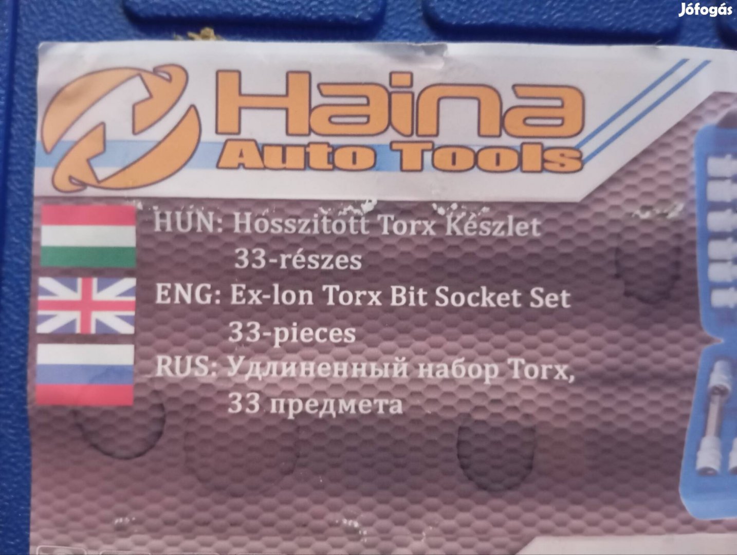 Torx készlet rövid hosszú 