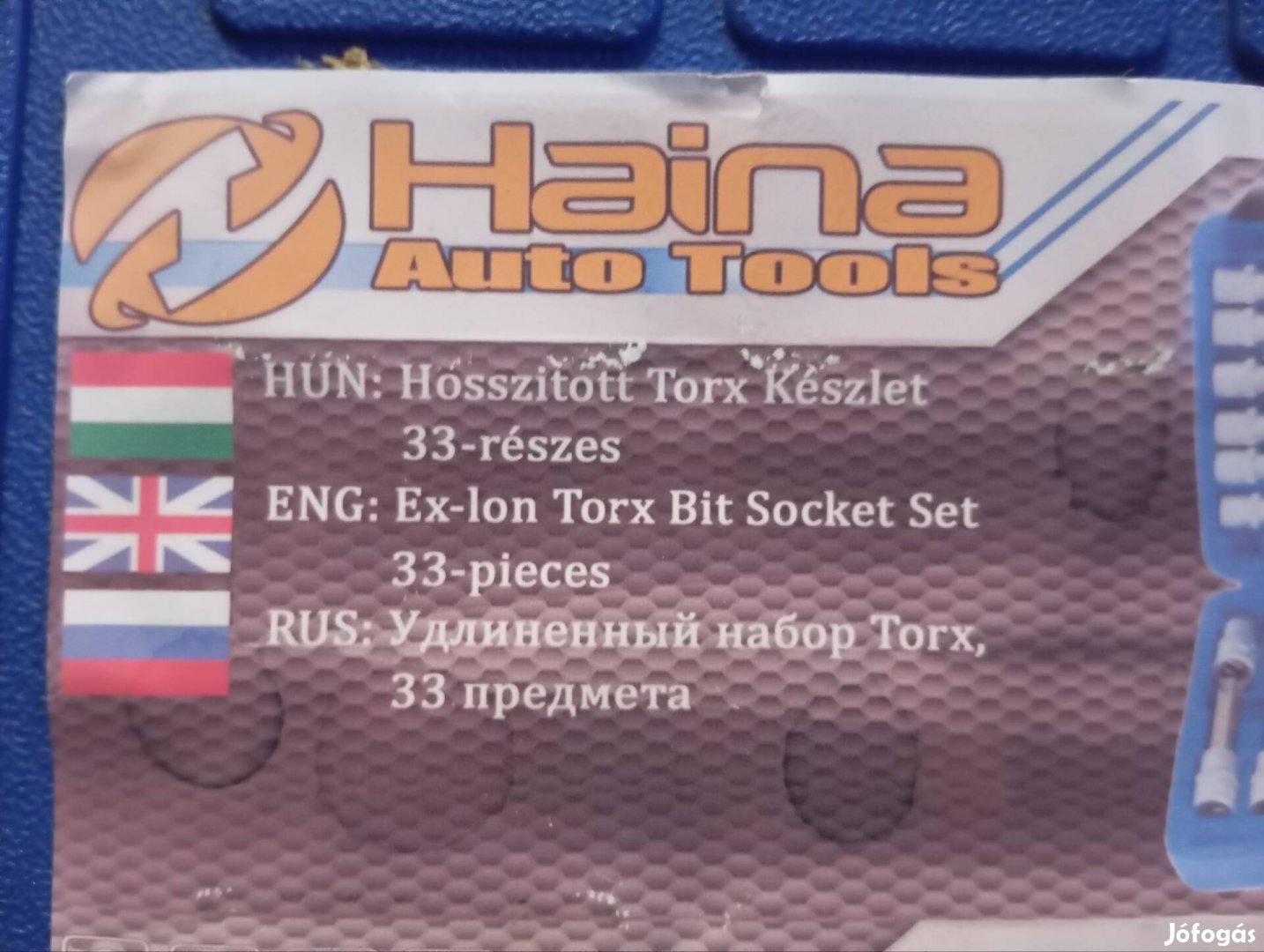 Torx készlet rövid hosszú 