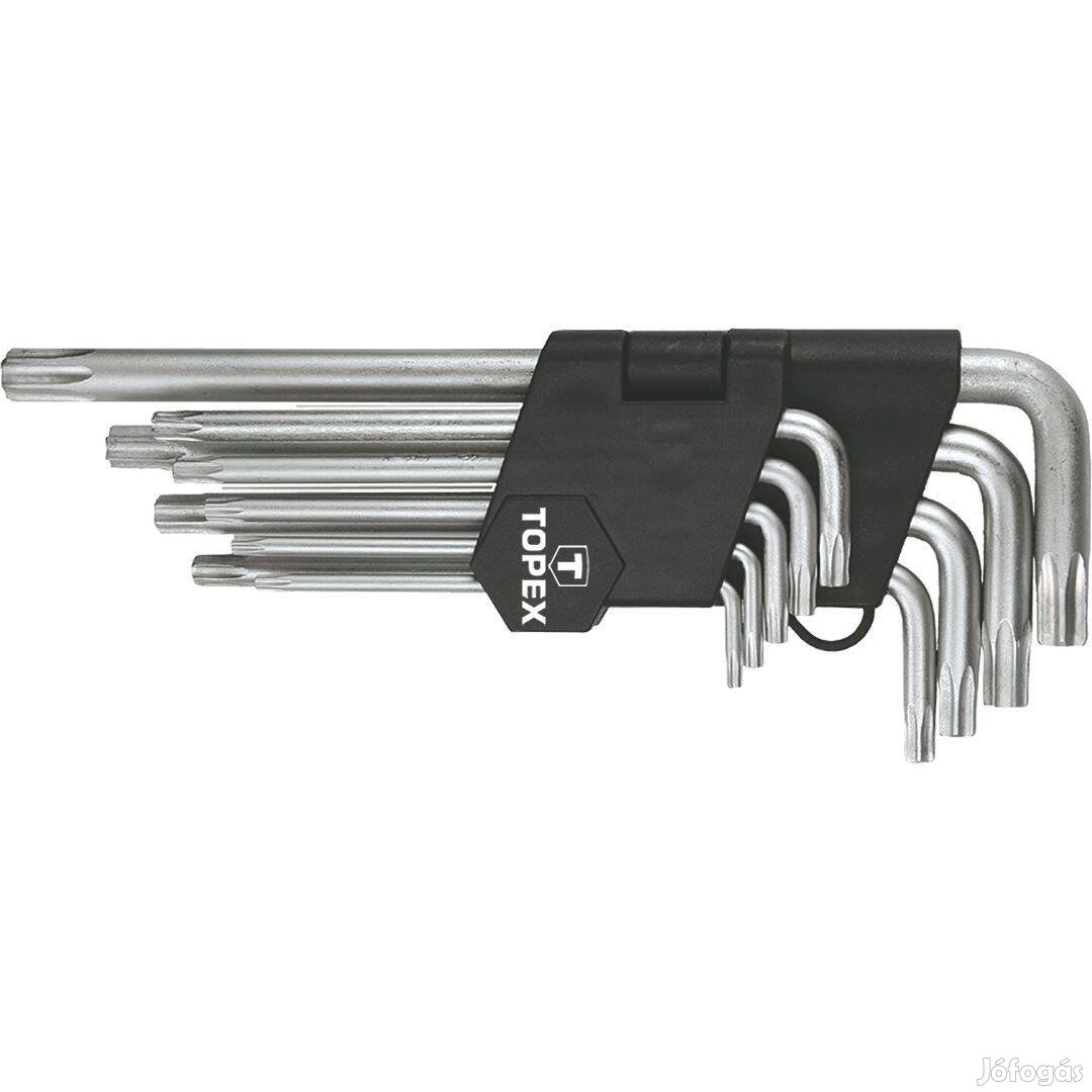 Torx kulcs készlet Topex 9 részes t10-50 35D961